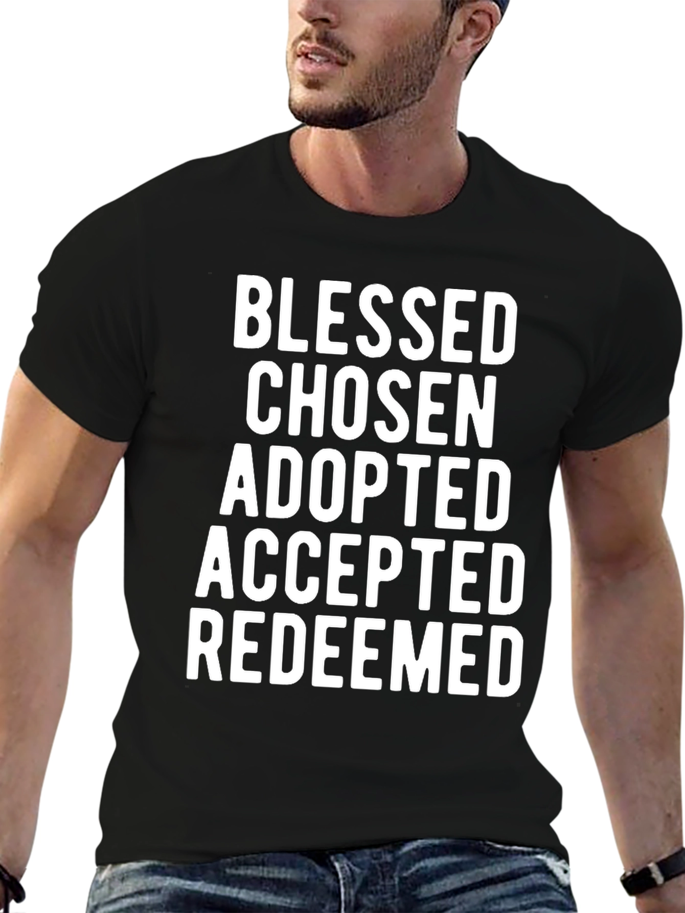 Blessed Chosen Adopted Graphic Tee
