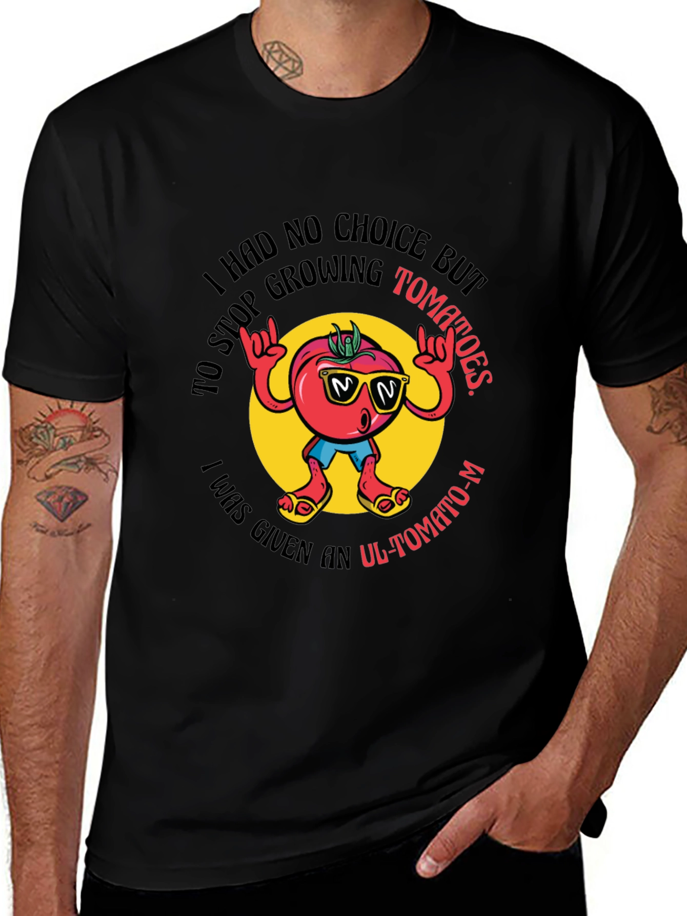 Funny Tomato T-Shirt: Ul-Tomato-M Design