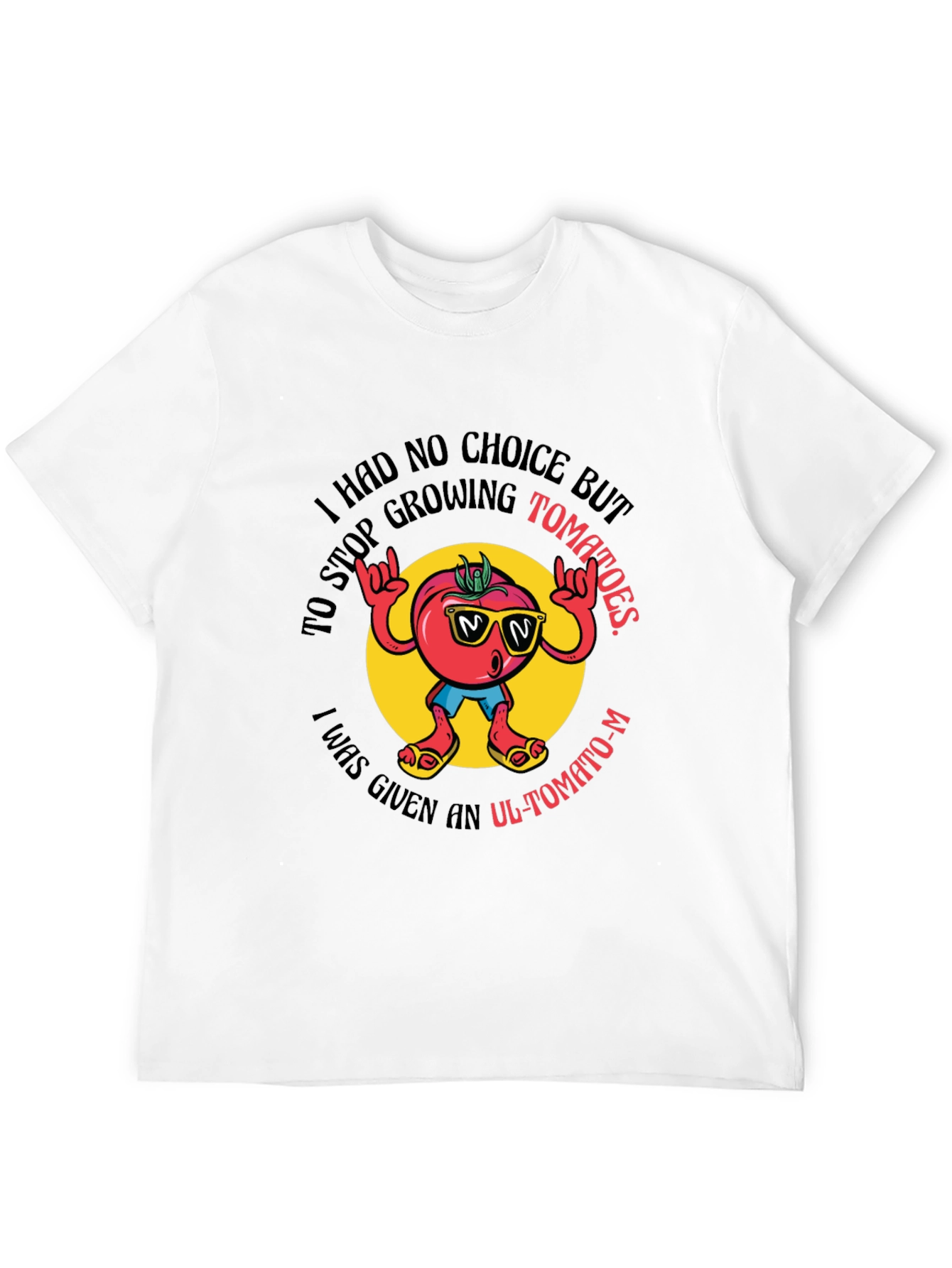 Funny Tomato T-Shirt: Ul-Tomato-M Design