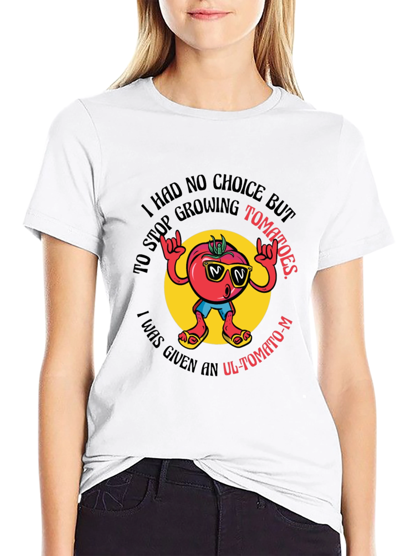 Funny Tomato T-Shirt: Ul-Tomato-M Design