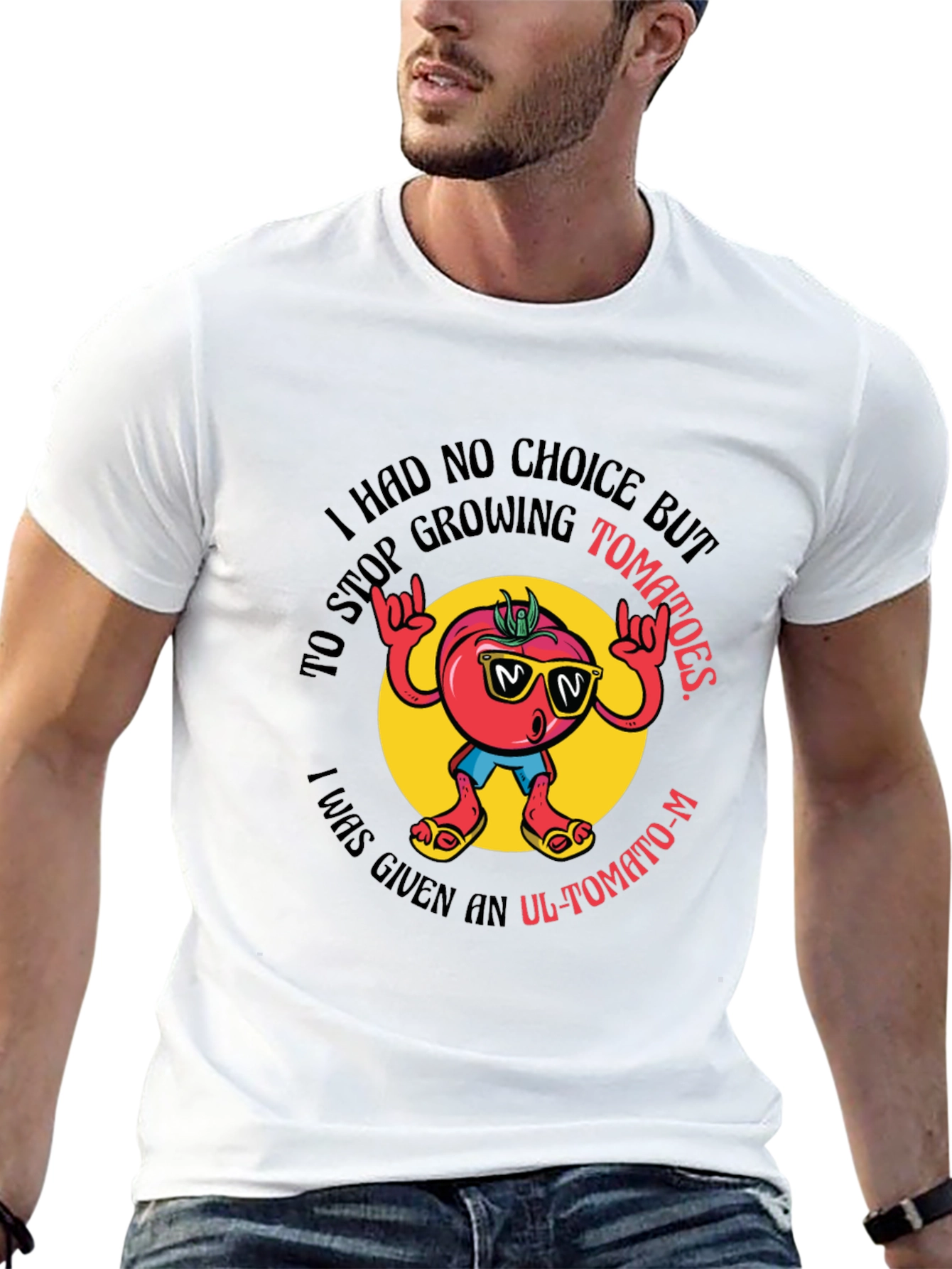 Funny Tomato T-Shirt: Ul-Tomato-M Design