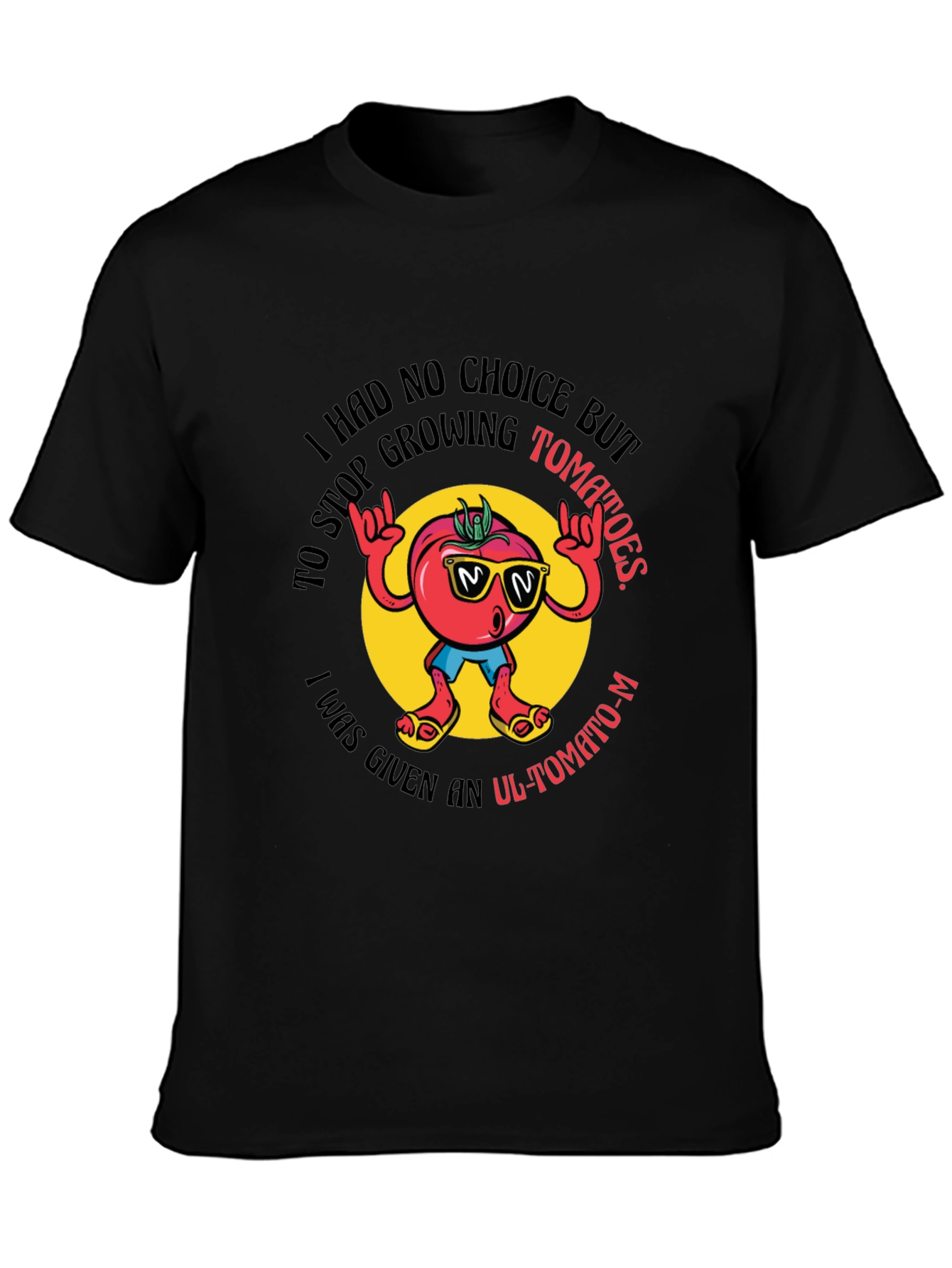 Funny Tomato T-Shirt: Ul-Tomato-M Design