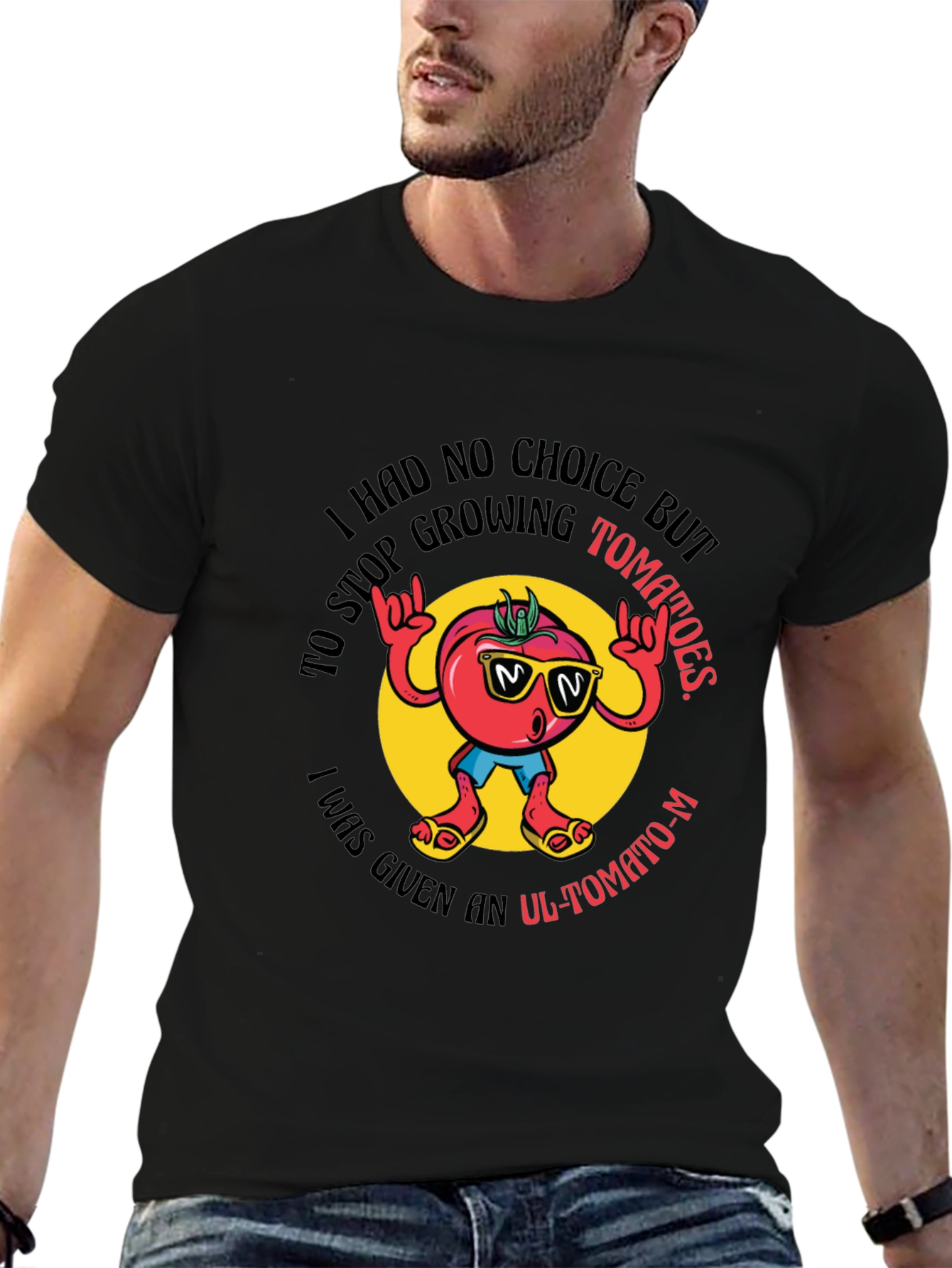 Funny Tomato T-Shirt: Ul-Tomato-M Design