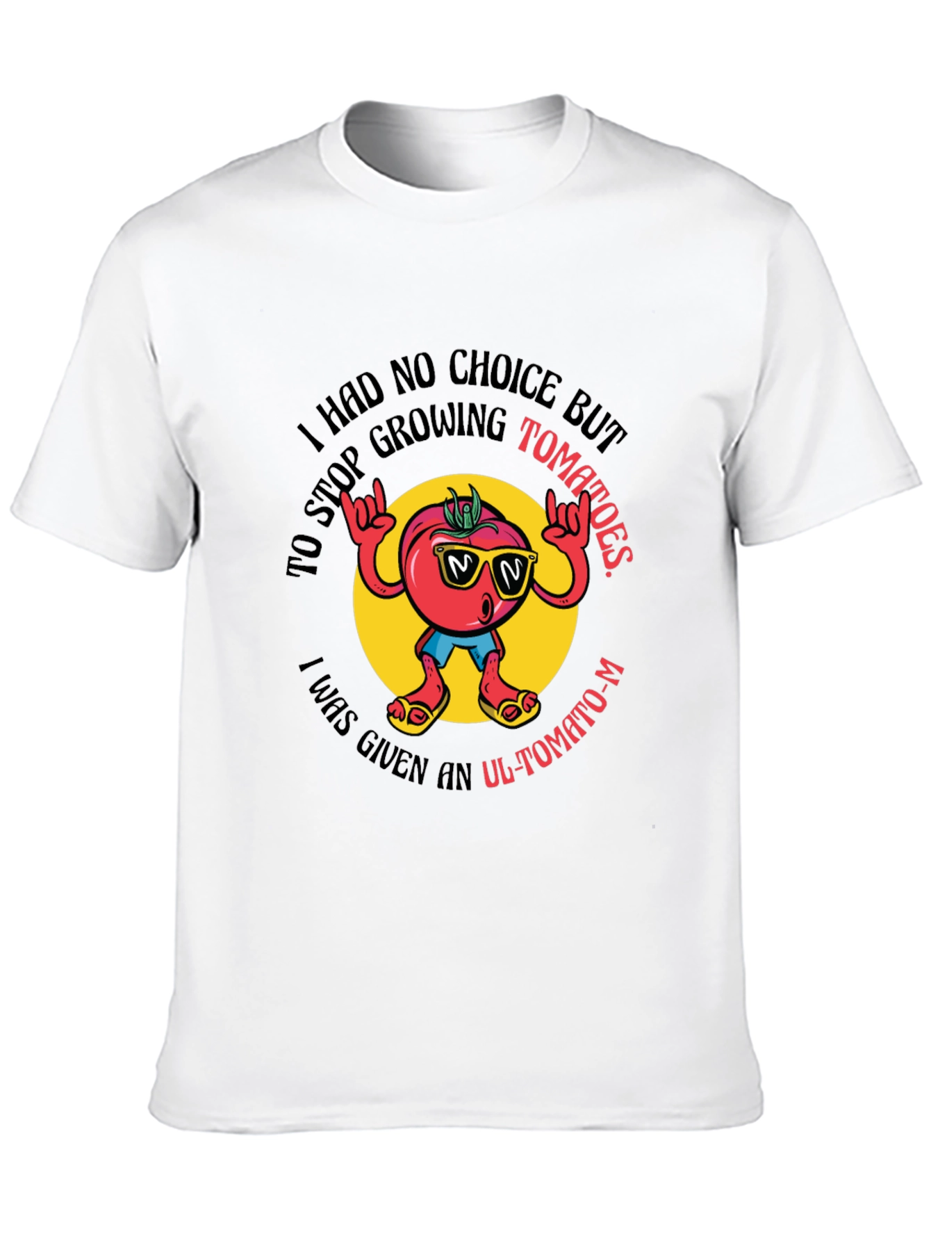 Funny Tomato T-Shirt: Ul-Tomato-M Design