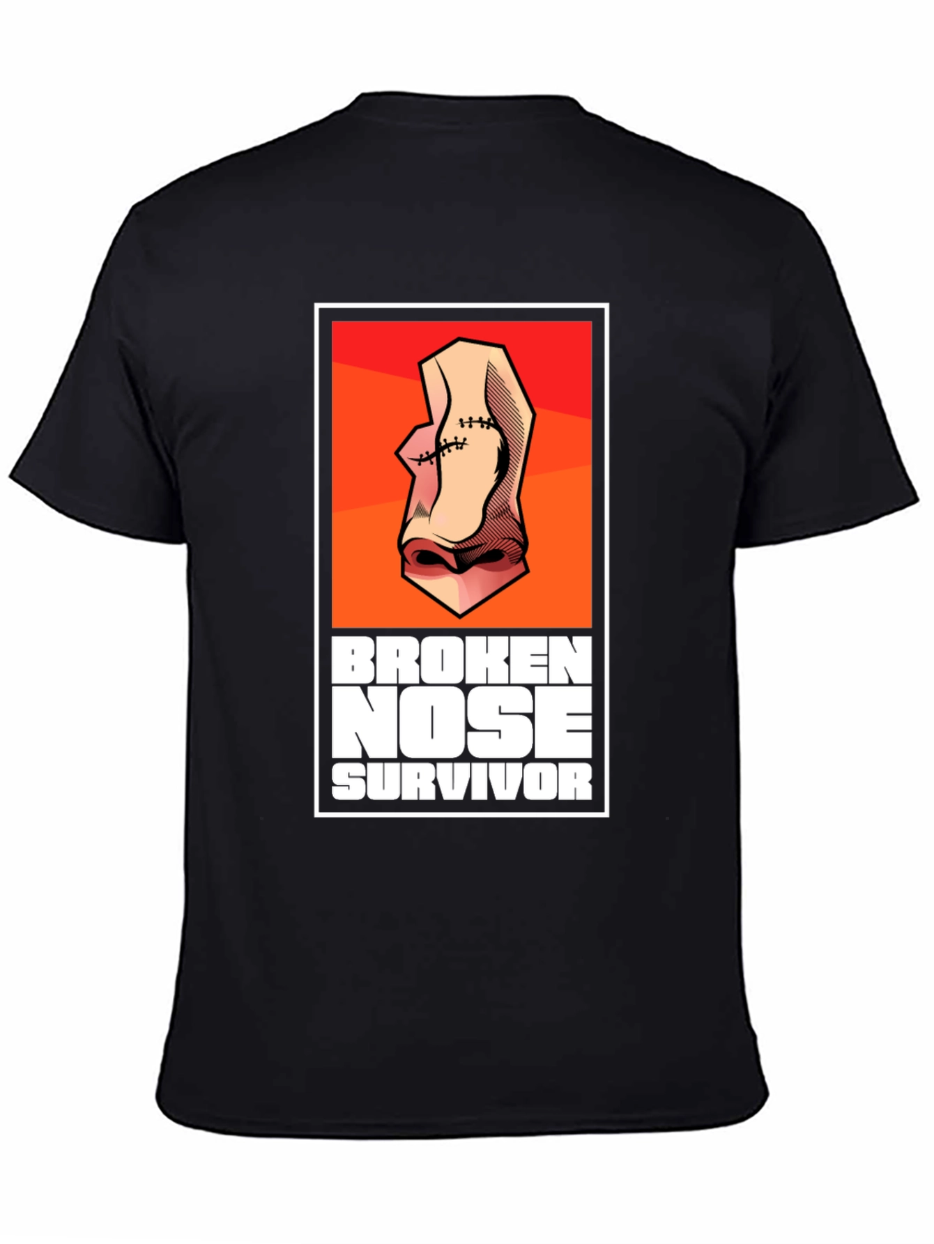 Broken Nose Survivor Graphic T-Shirt