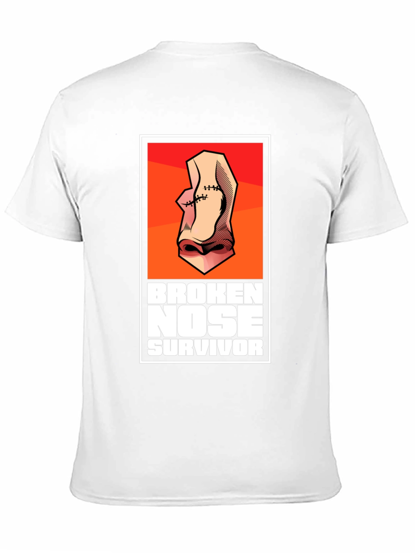 Broken Nose Survivor Graphic T-Shirt