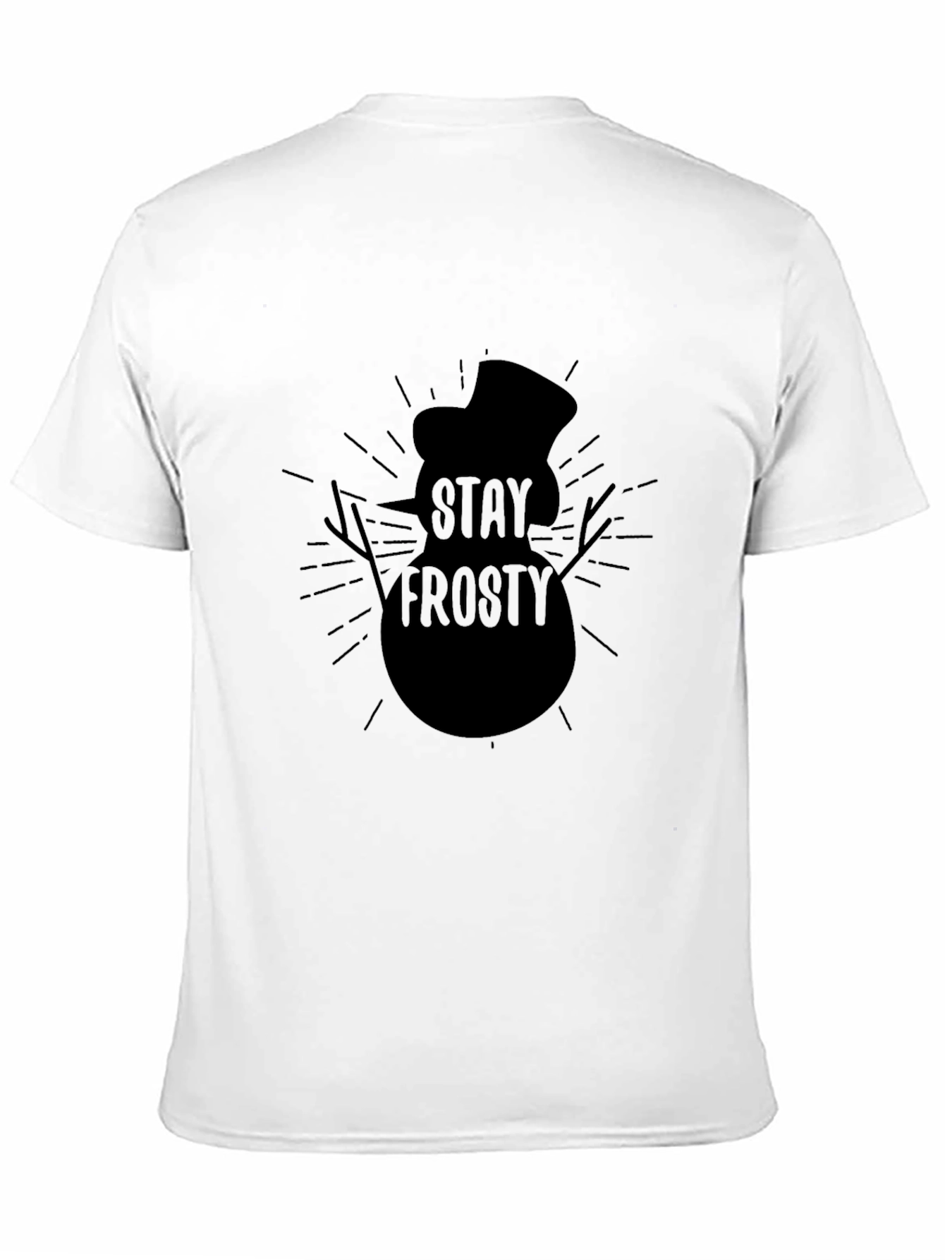 Stay Frosty Graphic Tee - Mens Black T-Shirt