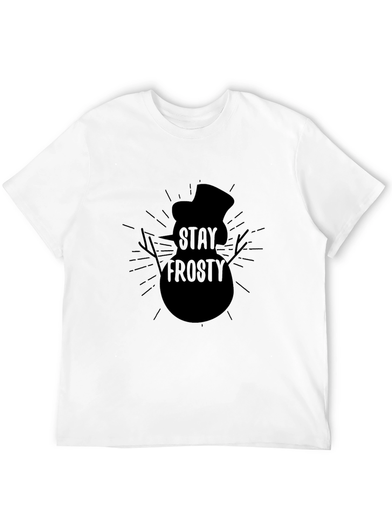 Stay Frosty Graphic Tee - Mens Black T-Shirt
