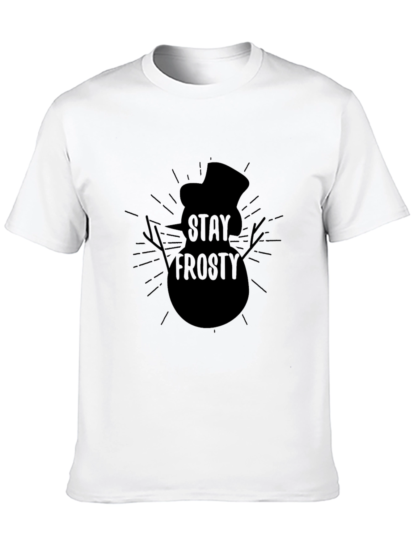 Stay Frosty Graphic Tee - Mens Black T-Shirt