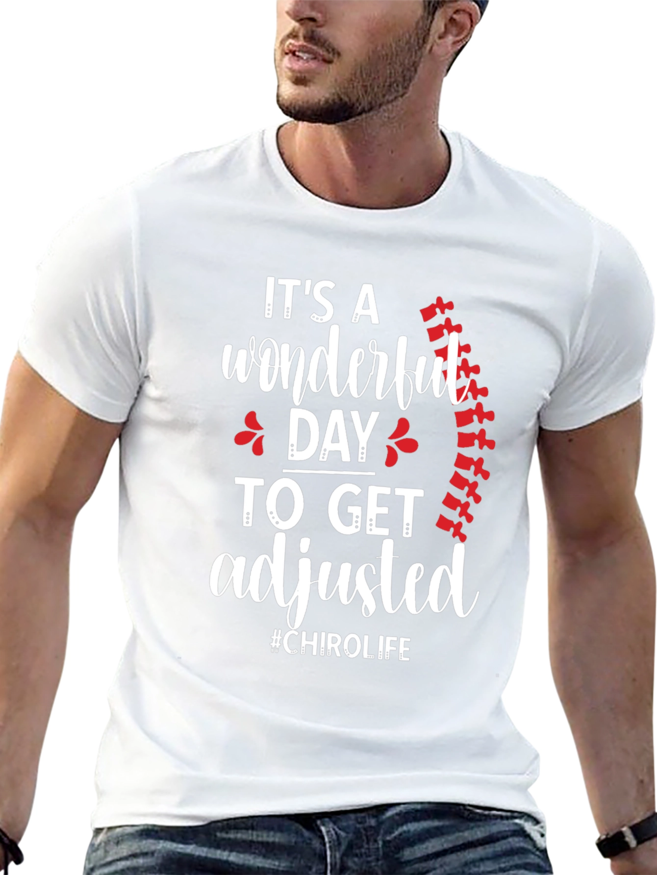 Chiropractor Adjustment T-Shirt - #CHIROLIFE