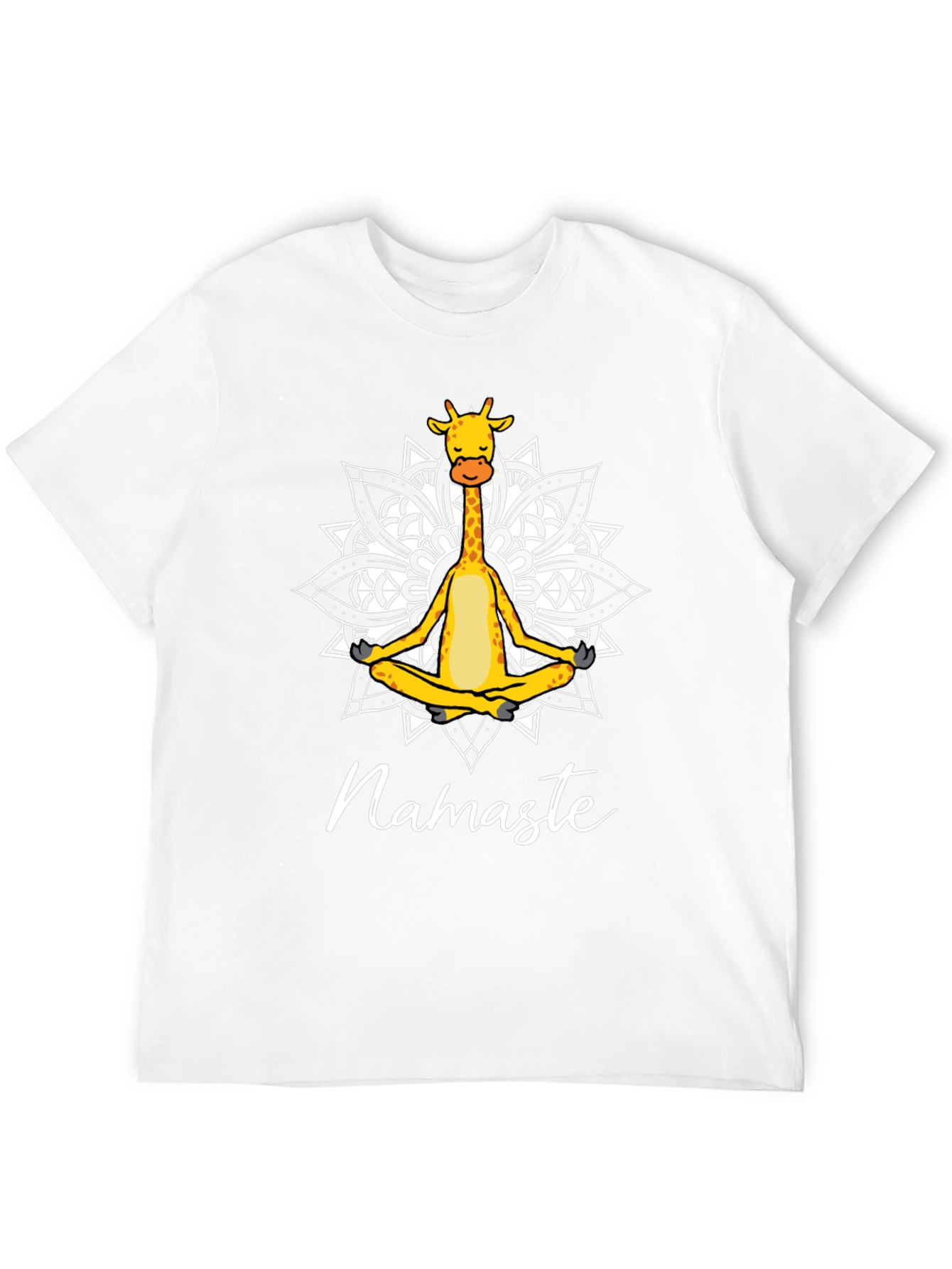 Yoga Giraffe T-Shirt - Namaste Meditation Tee