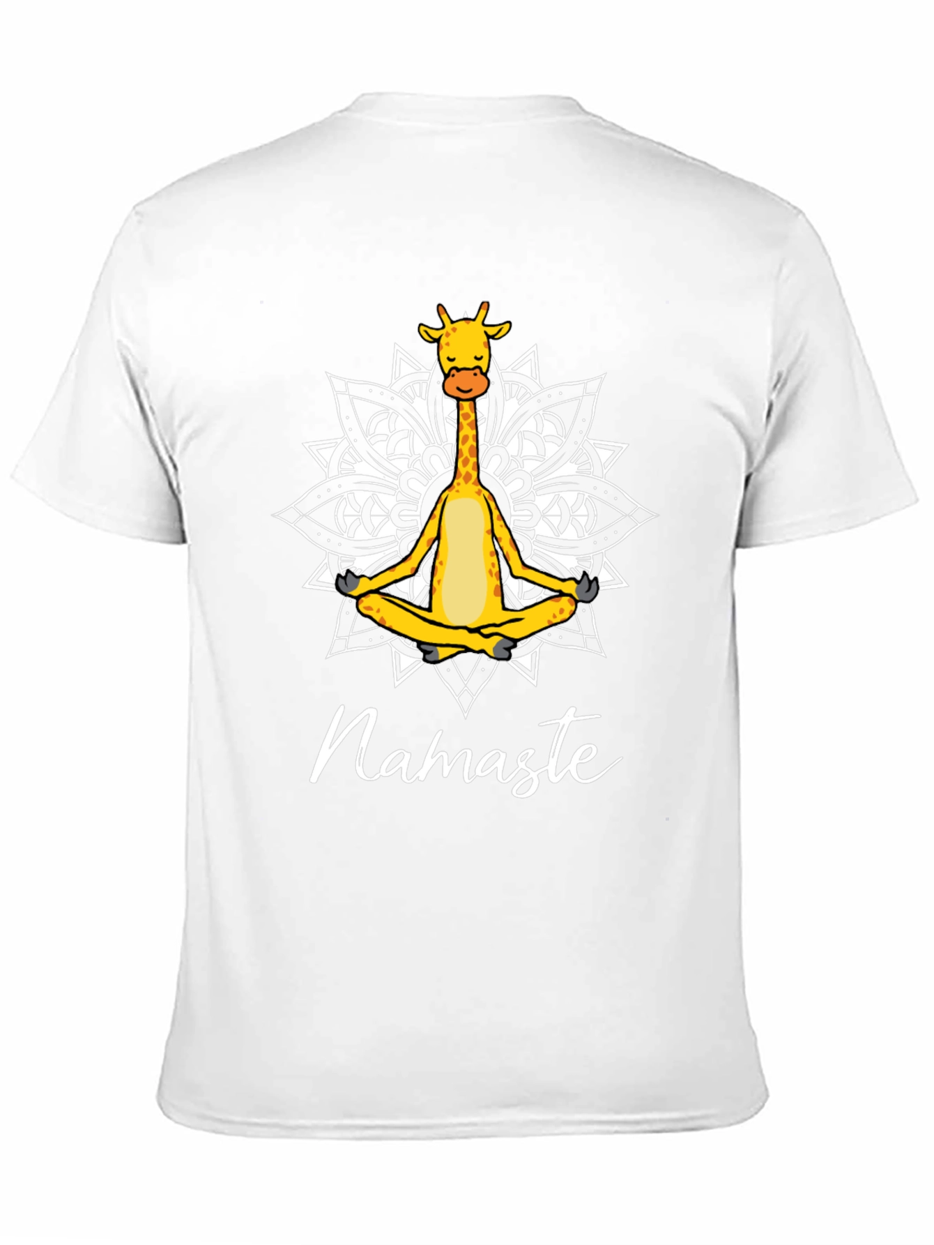 Yoga Giraffe T-Shirt - Namaste Meditation Tee