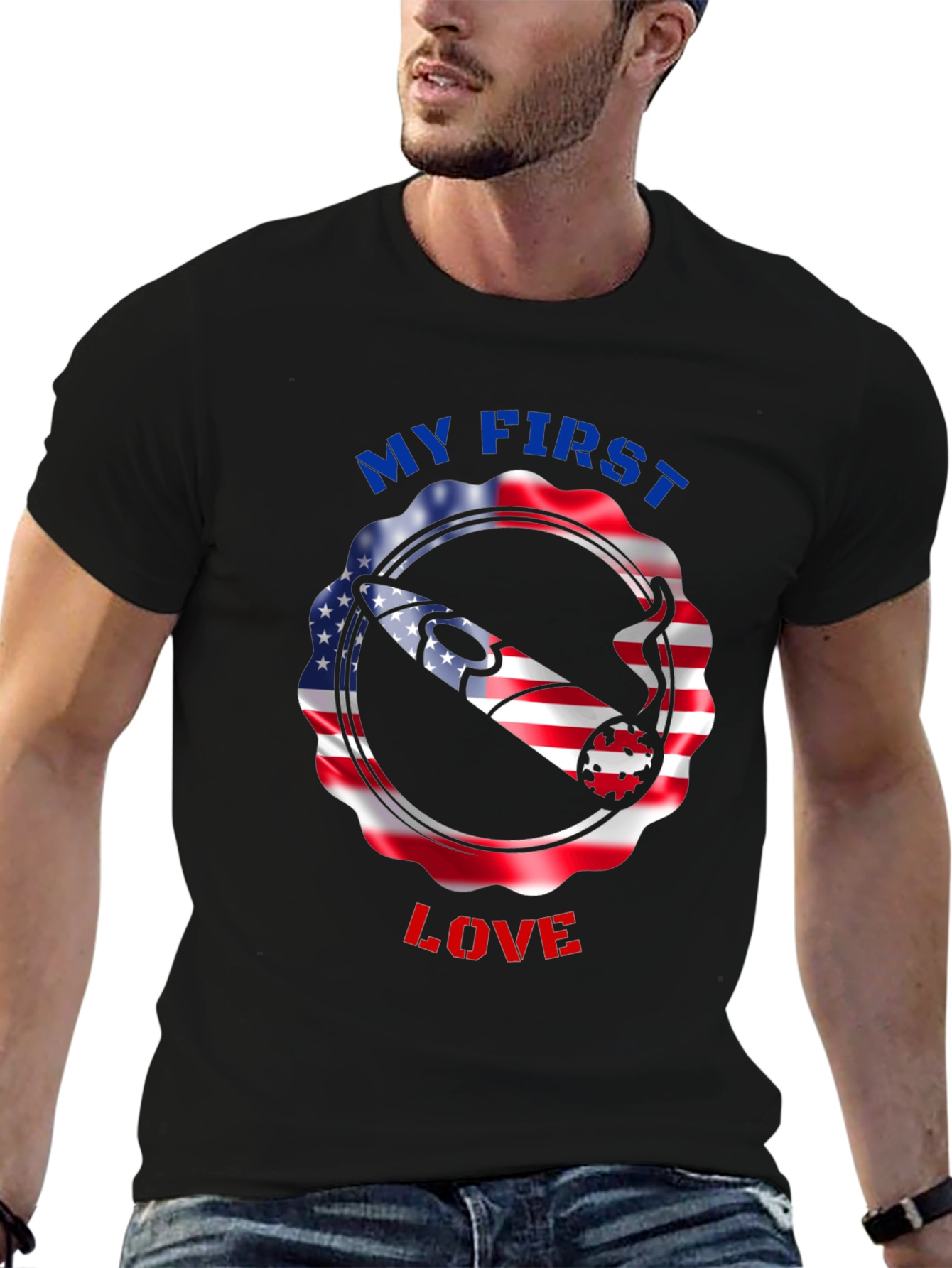 My First Love Graphic T-Shirt