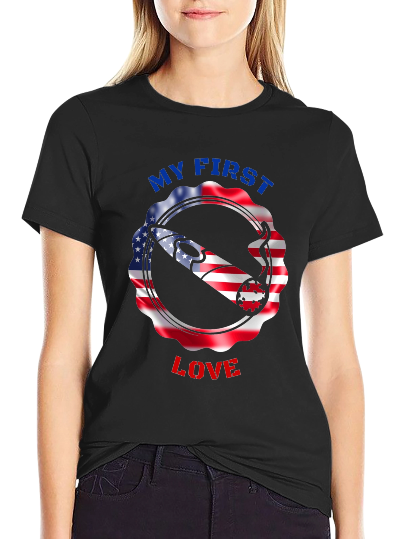 My First Love Graphic T-Shirt