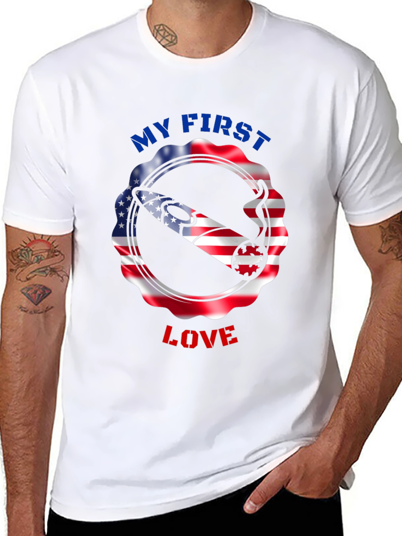 My First Love Graphic T-Shirt