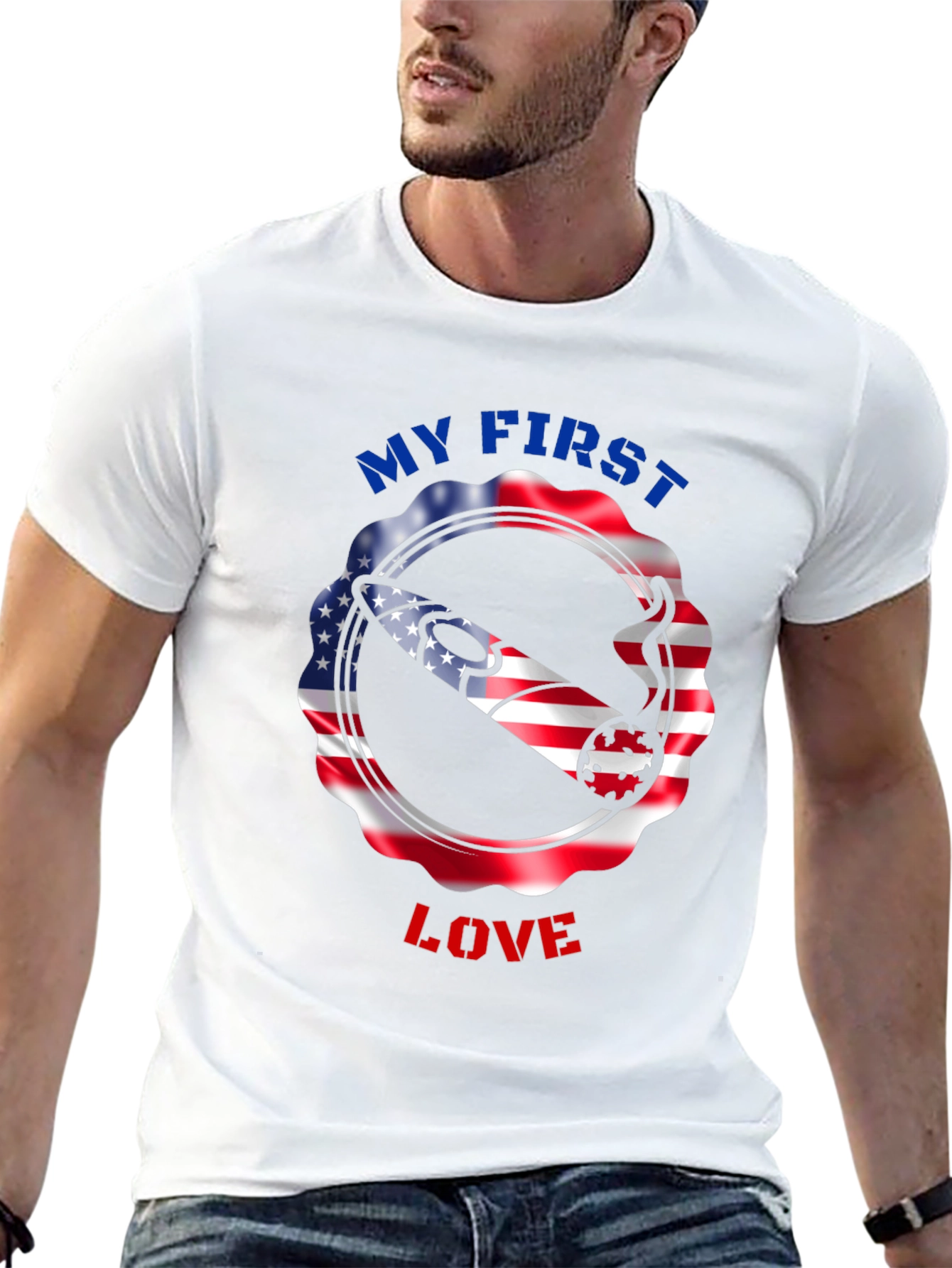 My First Love Graphic T-Shirt