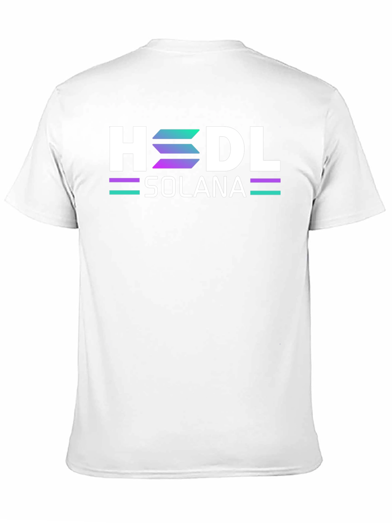 HODL Solana Black T-Shirt Crypto Blockchain