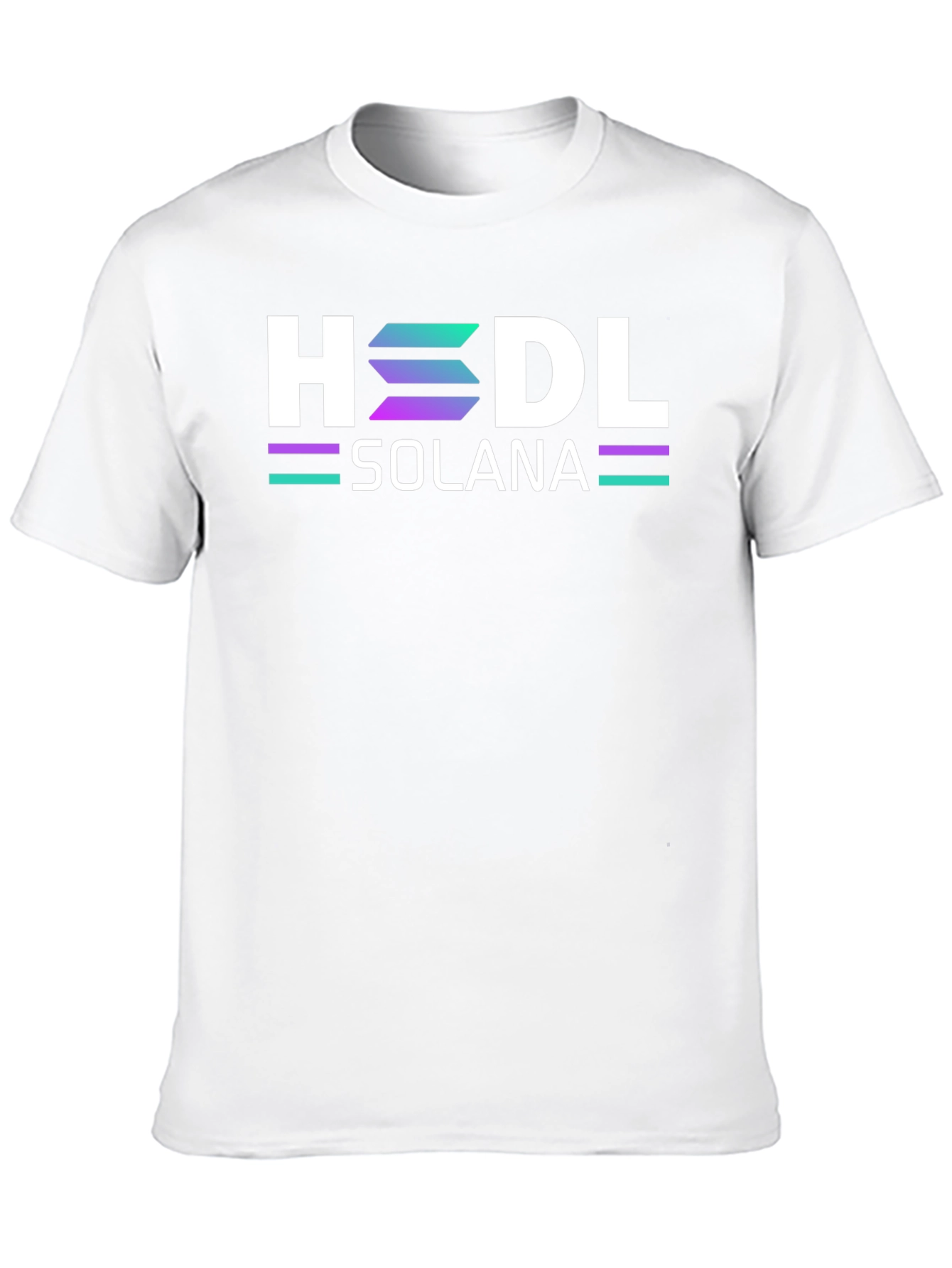 HODL Solana Black T-Shirt Crypto Blockchain