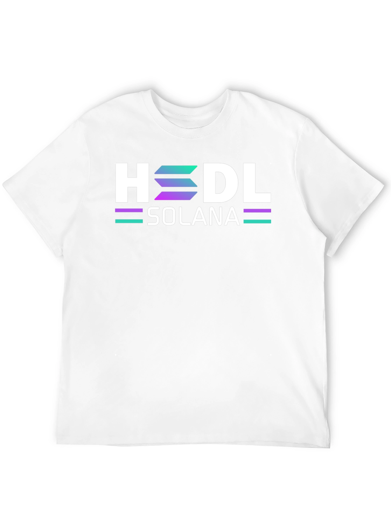 HODL Solana Black T-Shirt Crypto Blockchain