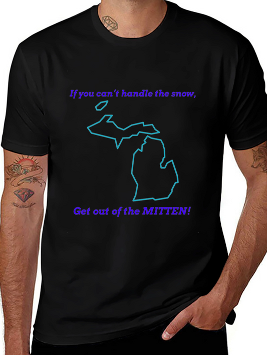 Michigan Mitten T-Shirt - Handle the Snow!