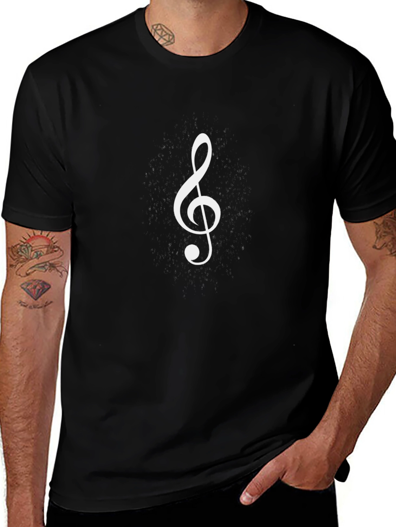 Treble Clef Graphic Tee