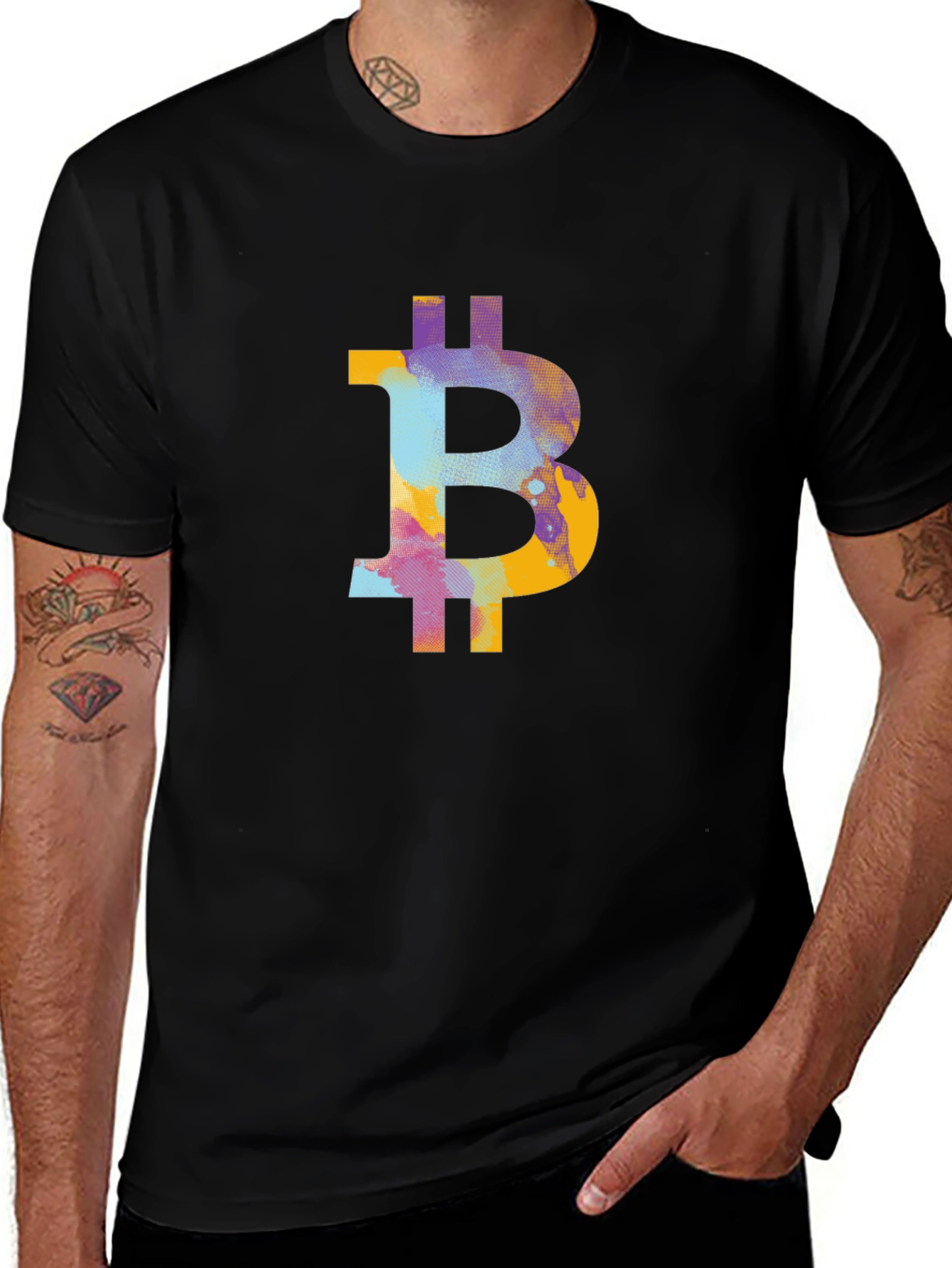 Bitcoin Logo T-Shirt - Crypto Fashion
