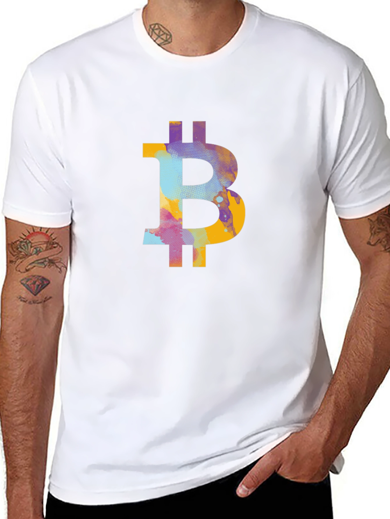 Bitcoin Logo T-Shirt - Crypto Fashion
