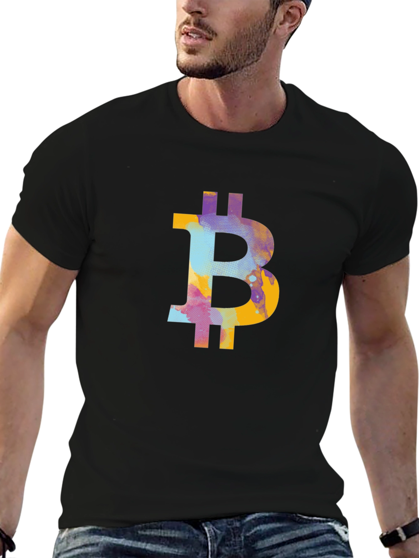 Bitcoin Logo T-Shirt - Crypto Fashion