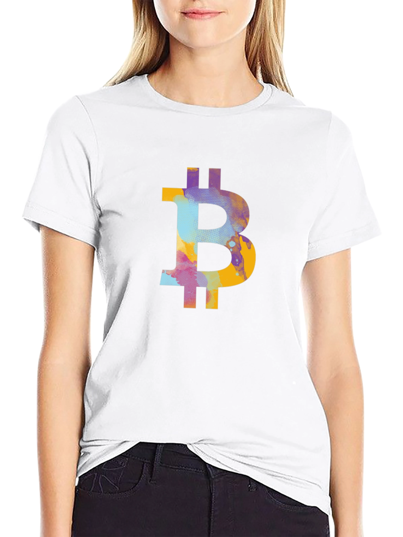 Bitcoin Logo T-Shirt - Crypto Fashion