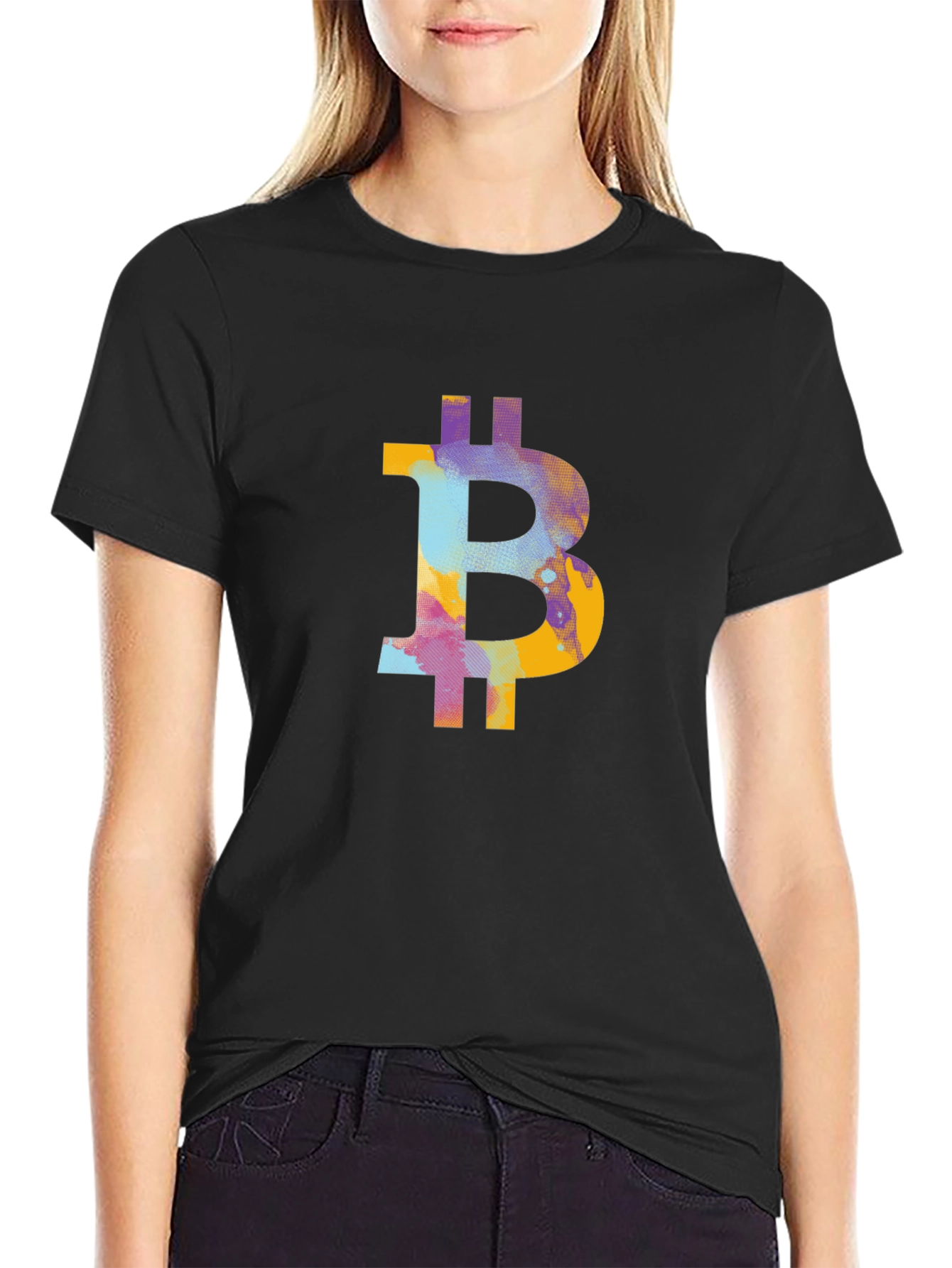 Bitcoin Logo T-Shirt - Crypto Fashion