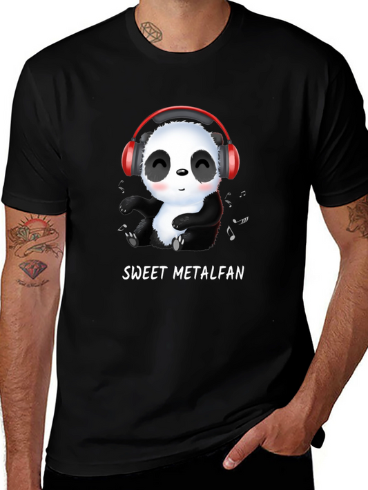 Sweet Metalfan Panda T-Shirt