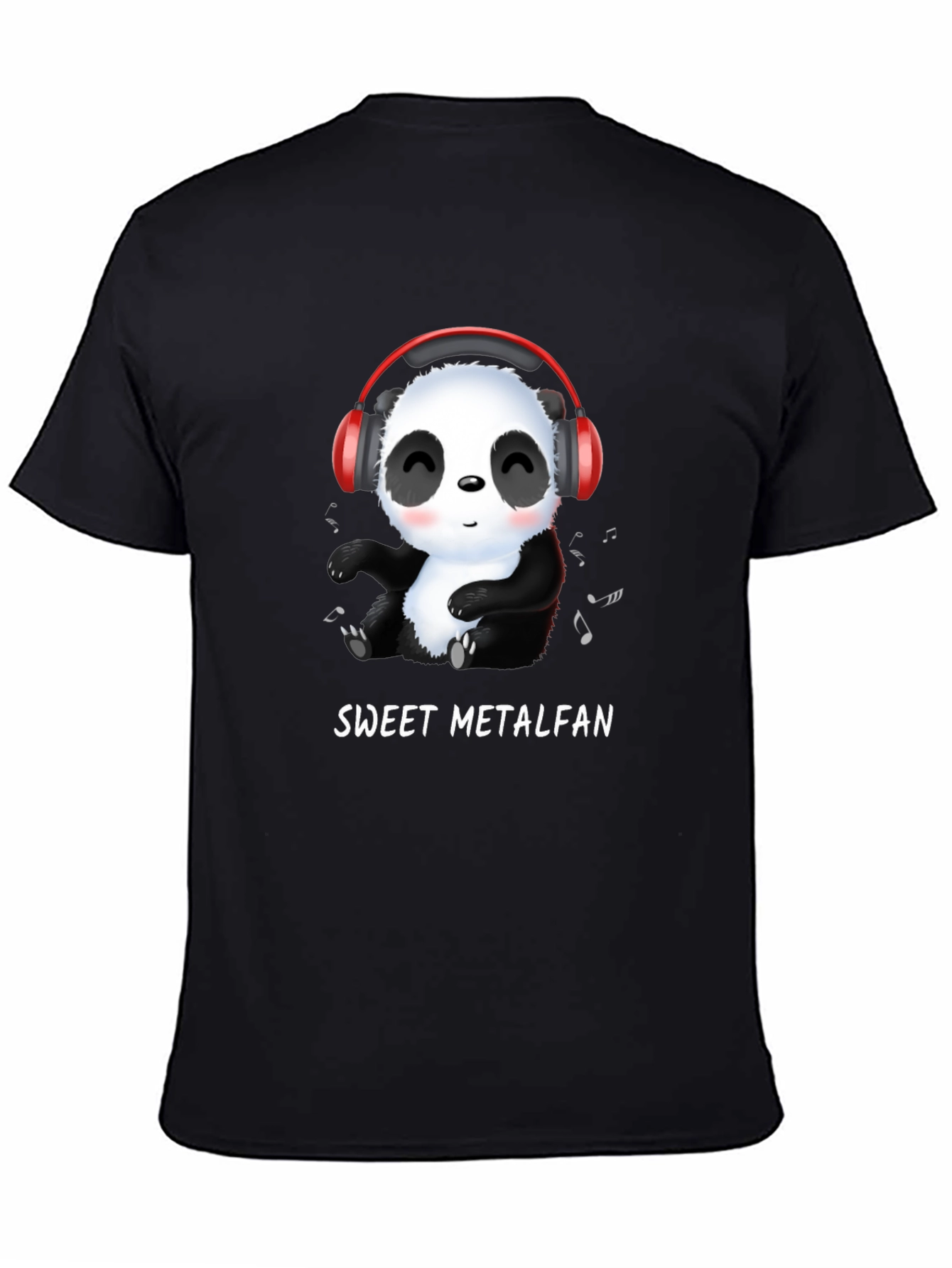 Sweet Metalfan Panda T-Shirt