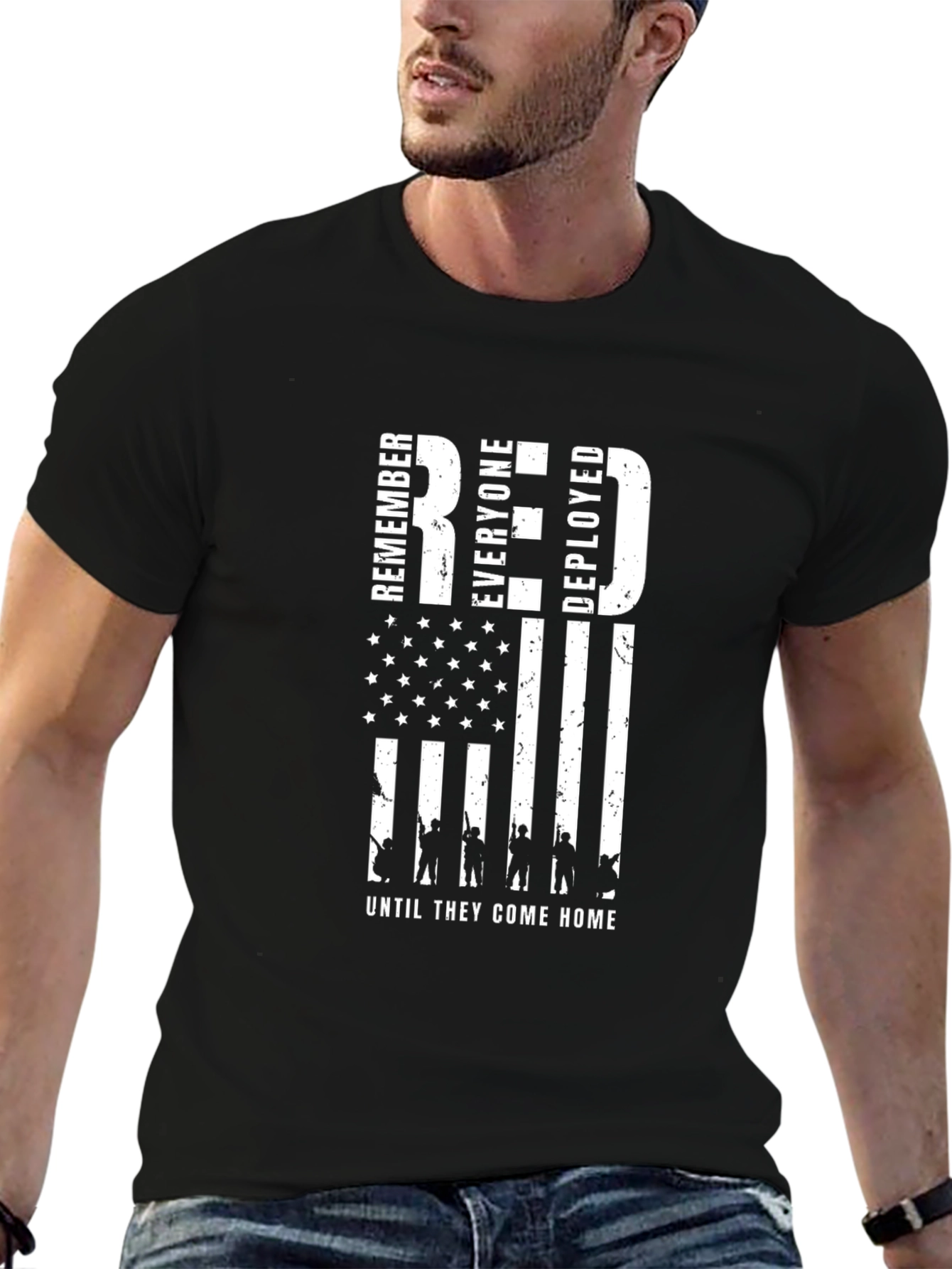 Remember Everyone Deployed (RED) Graphic T-Shirt