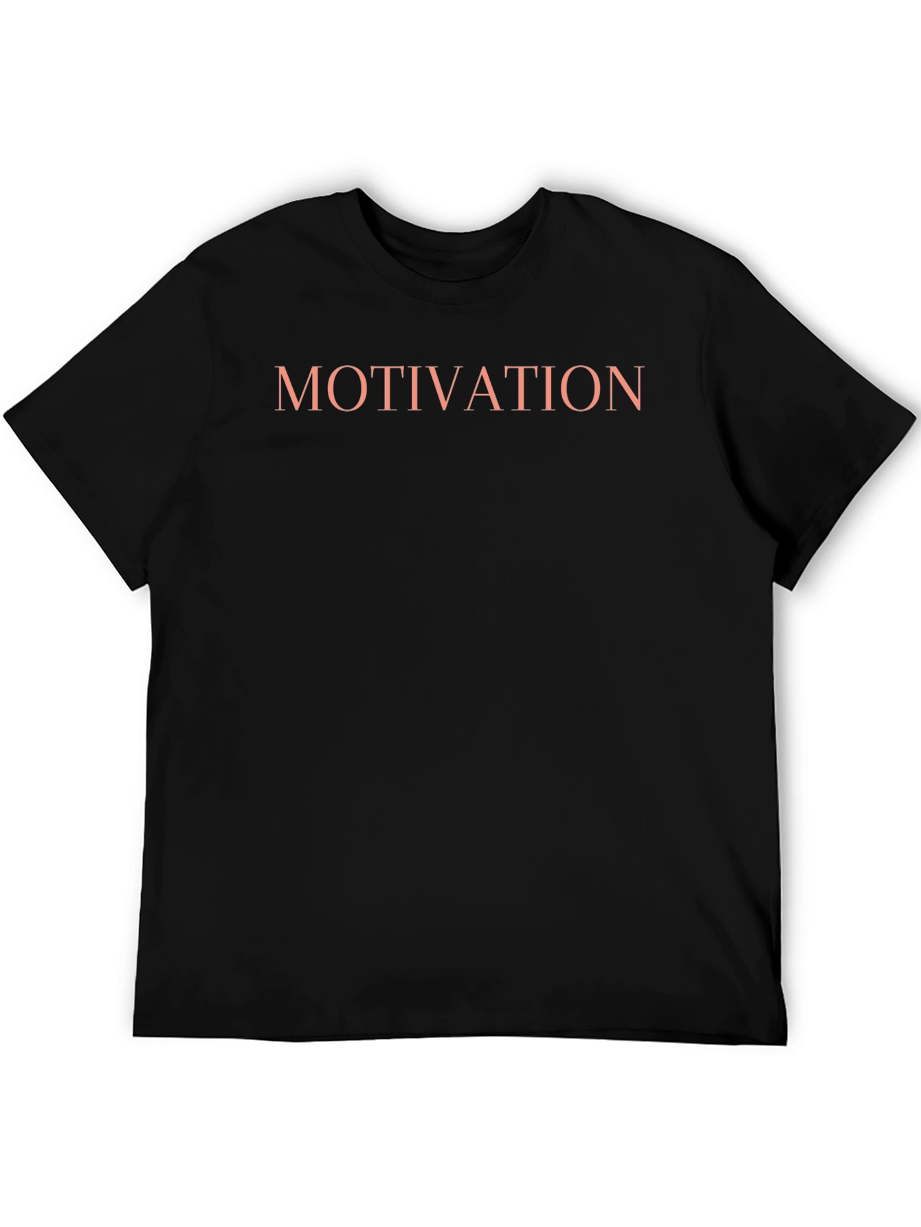 Motivation Black T-Shirt