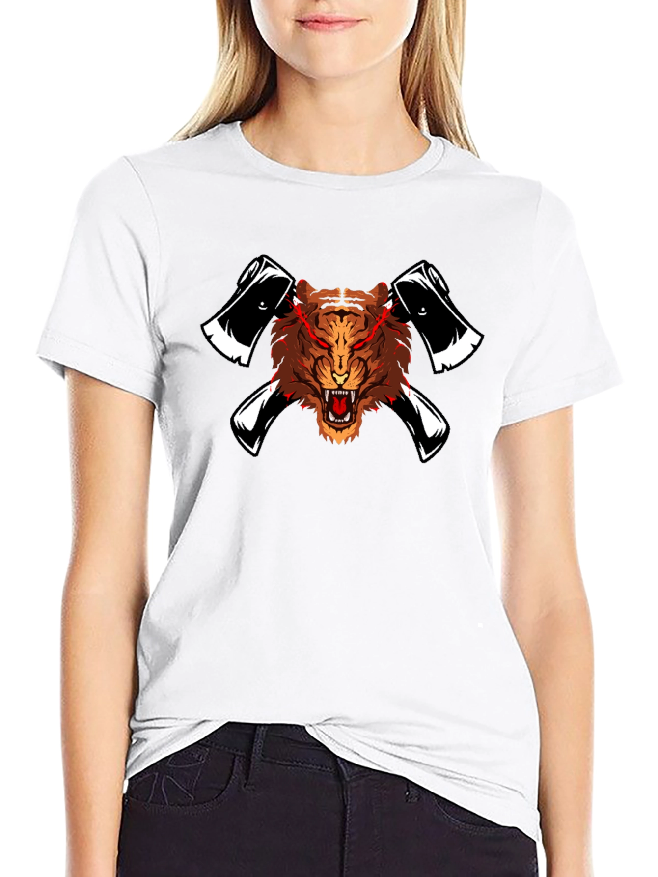 Tiger & Axe Graphic T-Shirt