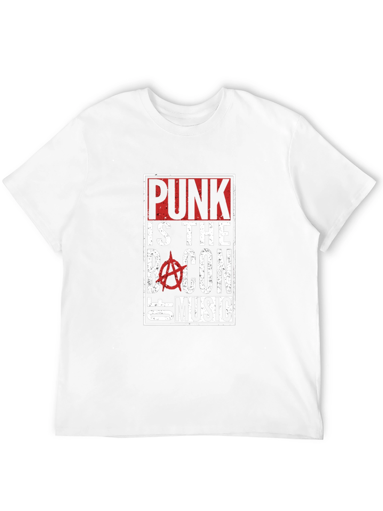 Punk Is The Bacon Of Music Graphic T-Shirt