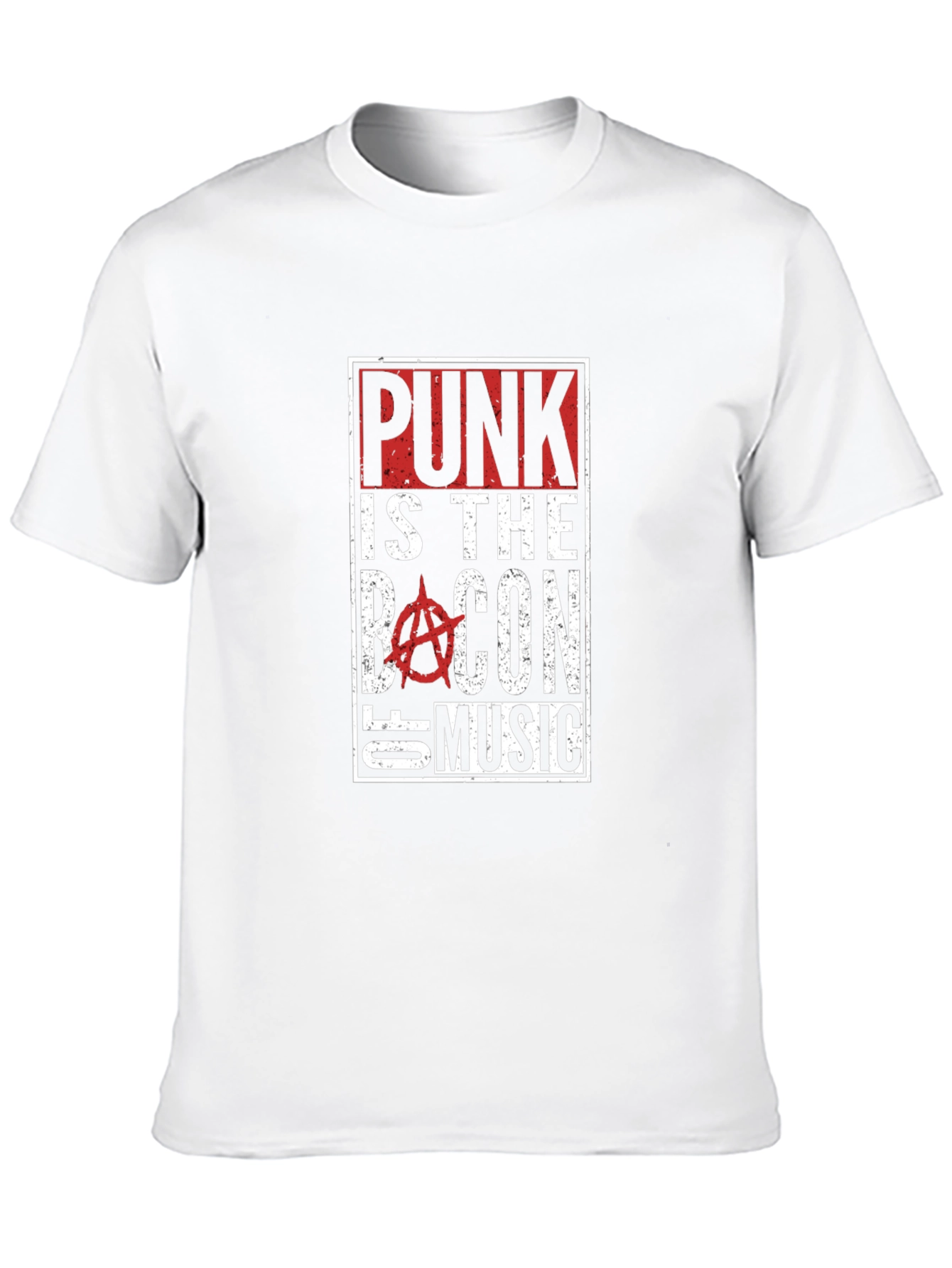 Punk Is The Bacon Of Music Graphic T-Shirt