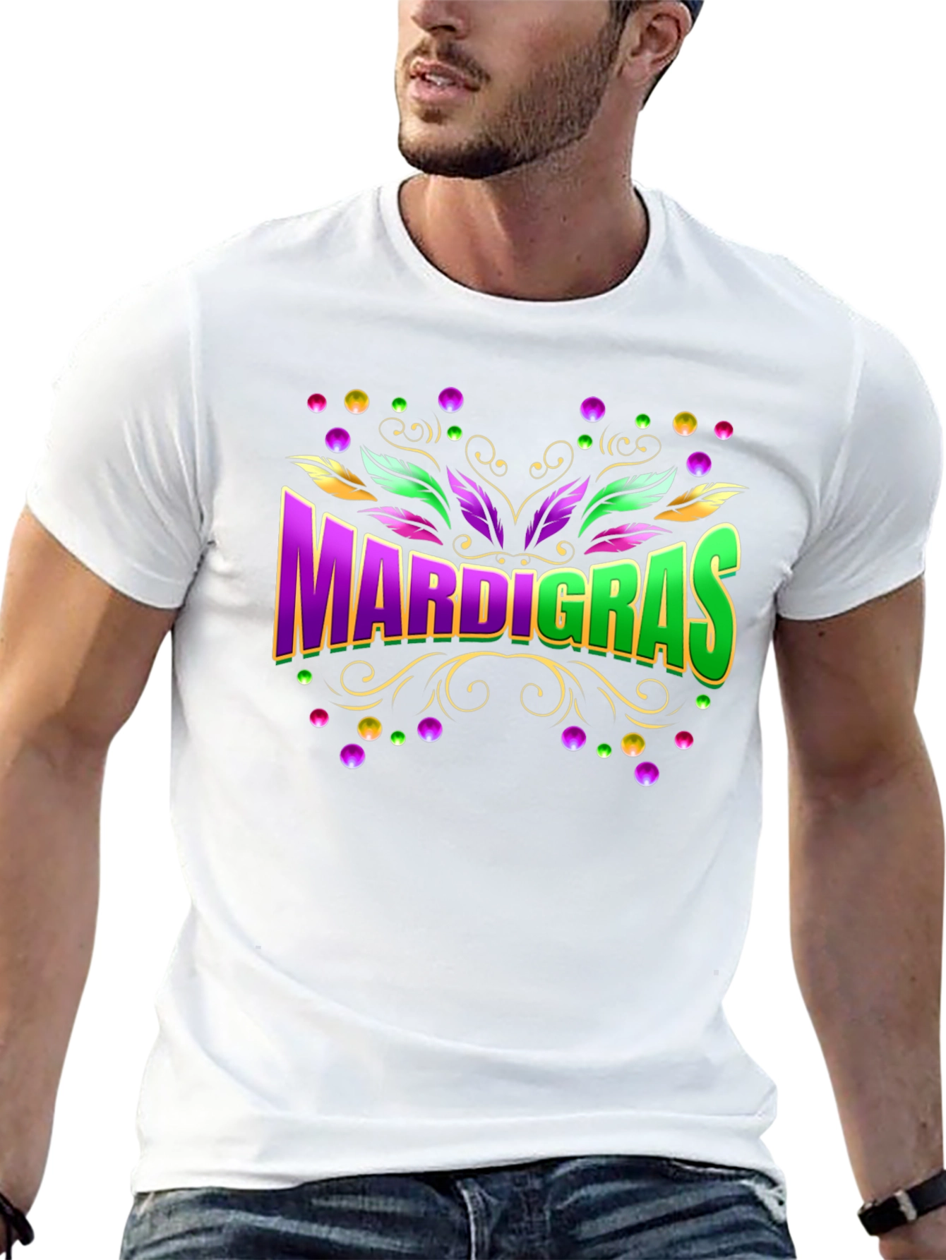 Mardi Gras Graphic Tee
