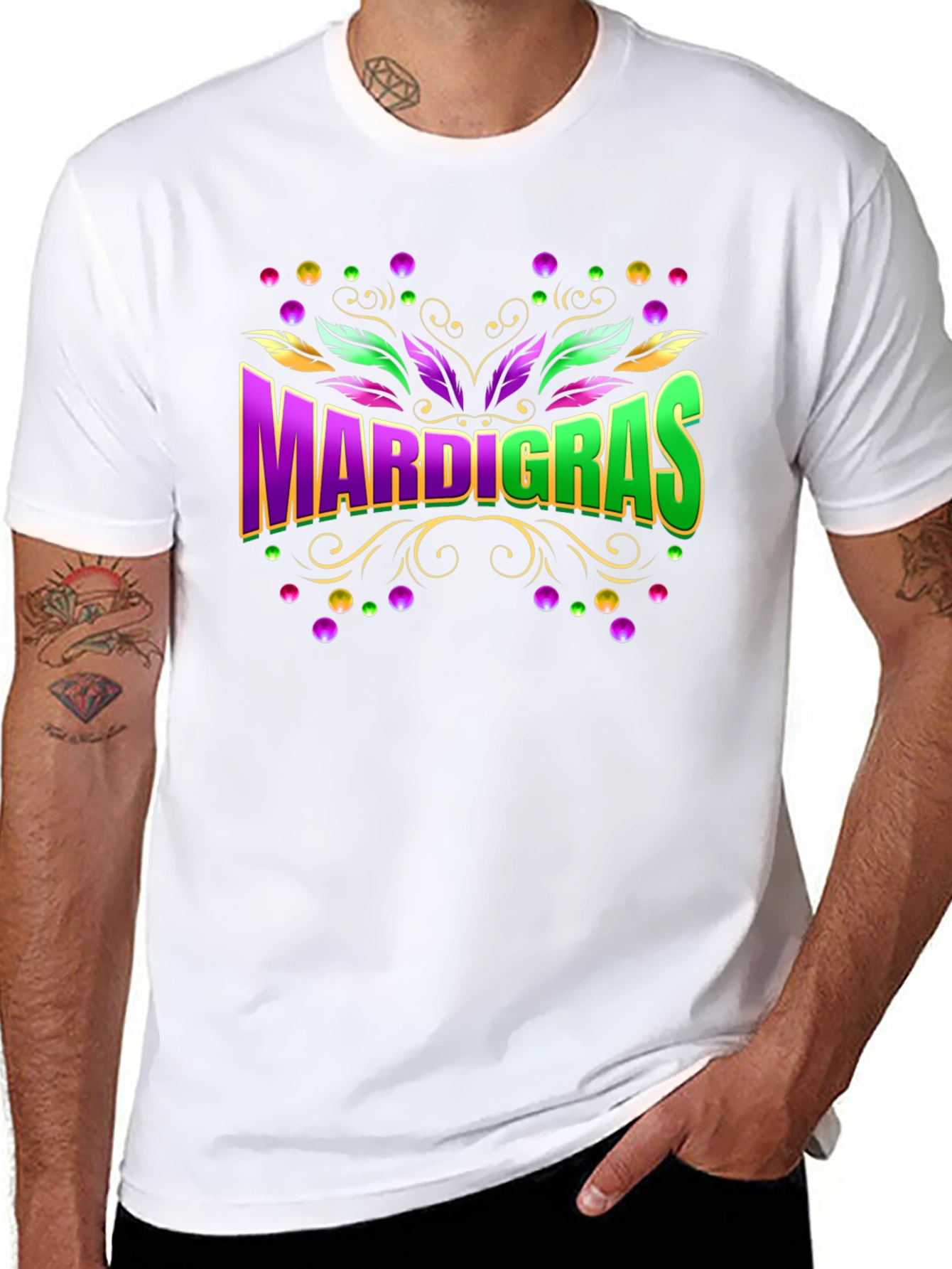 Mardi Gras Graphic Tee