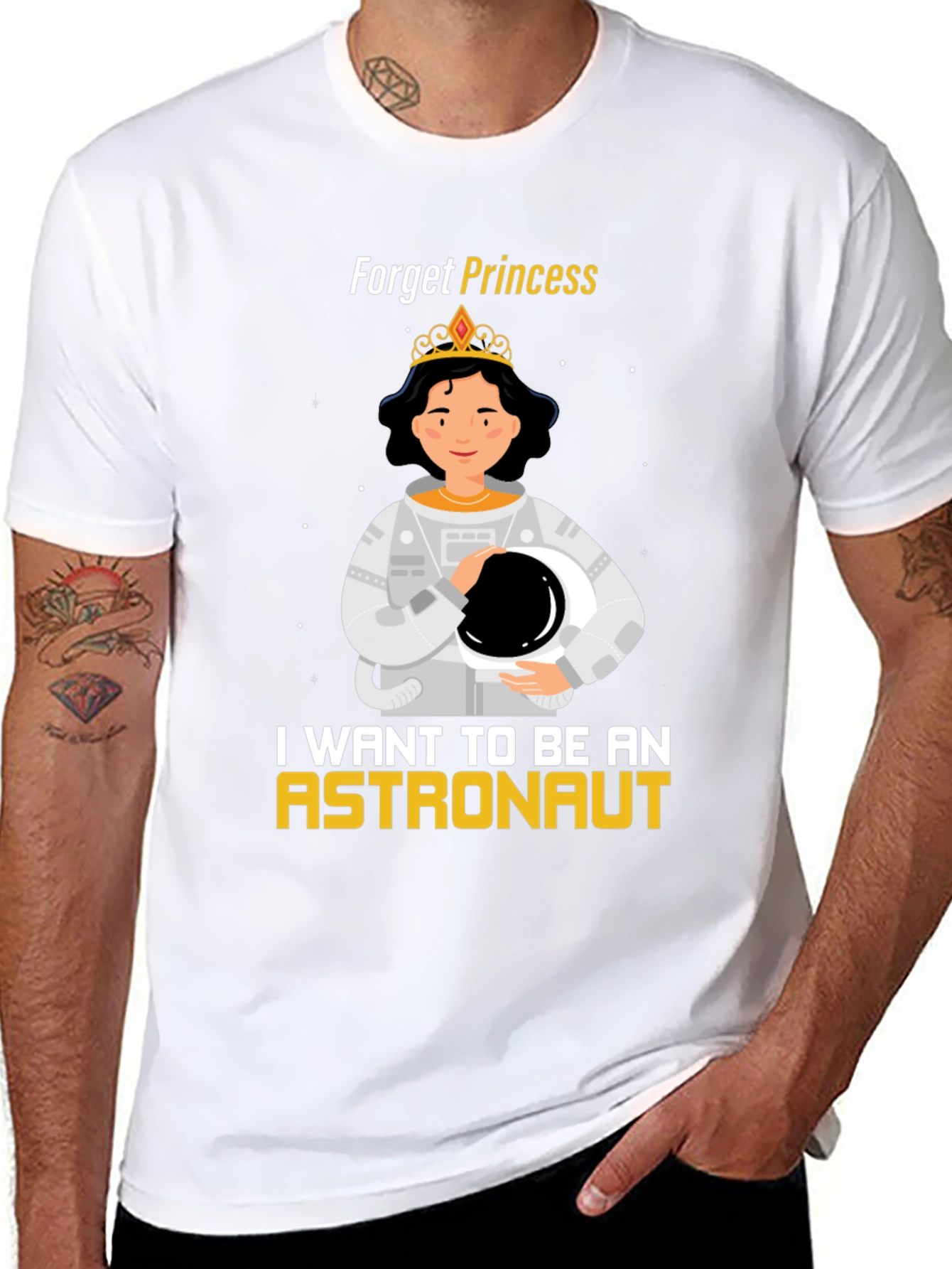 Forget Princess Astronaut T-Shirt