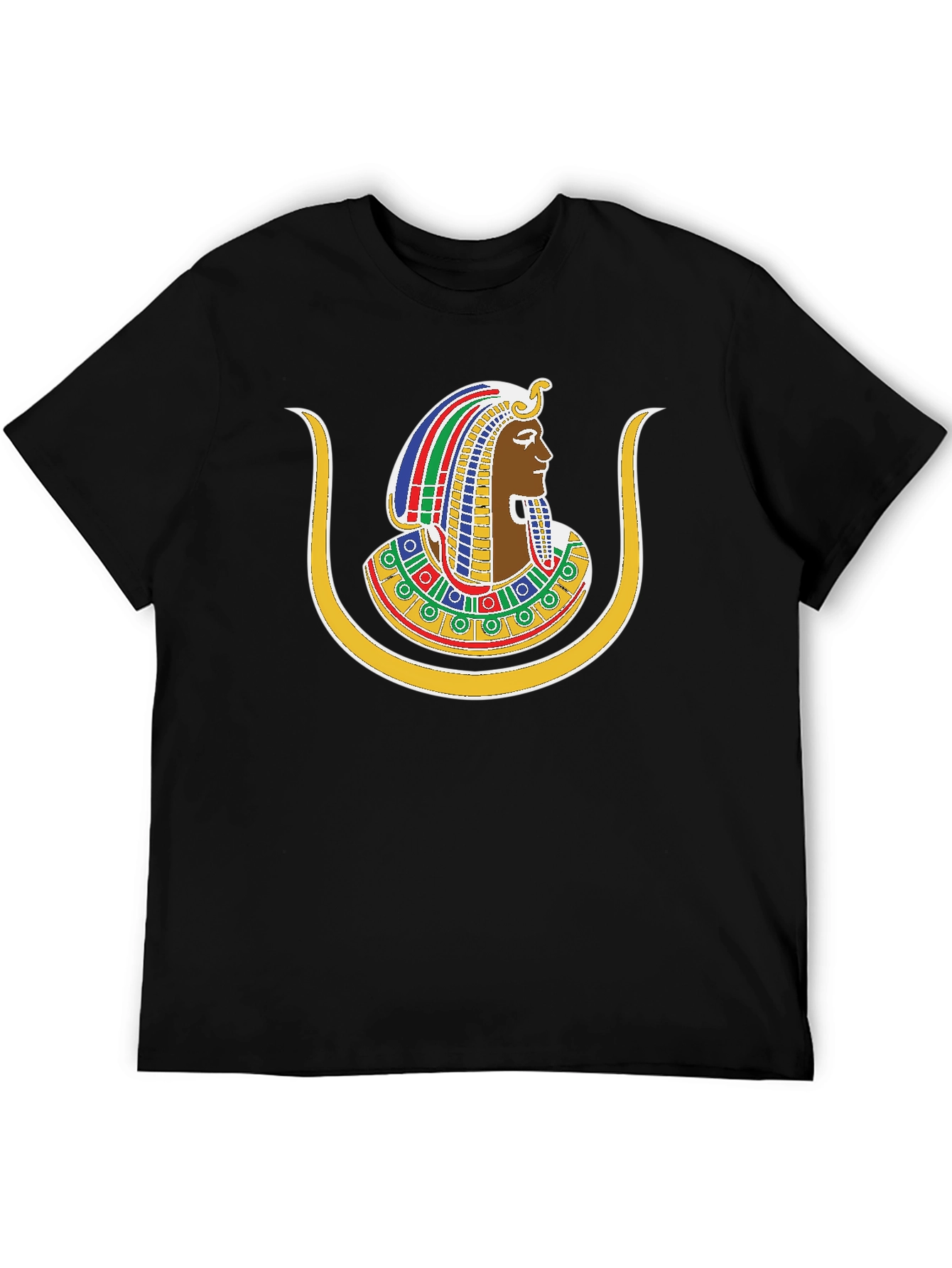 Egyptian Pharaoh Graphic Black T-Shirt