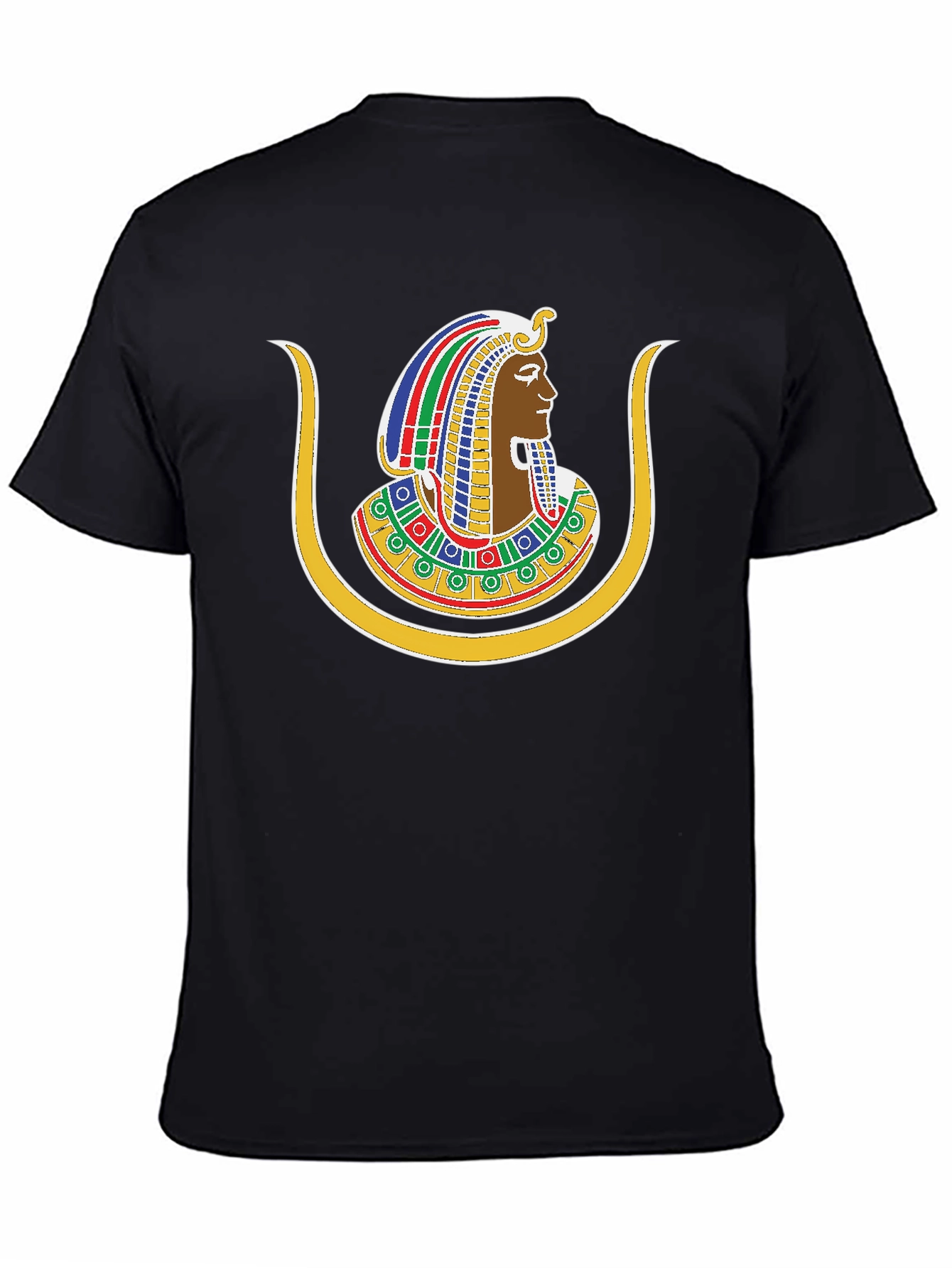 Egyptian Pharaoh Graphic Black T-Shirt