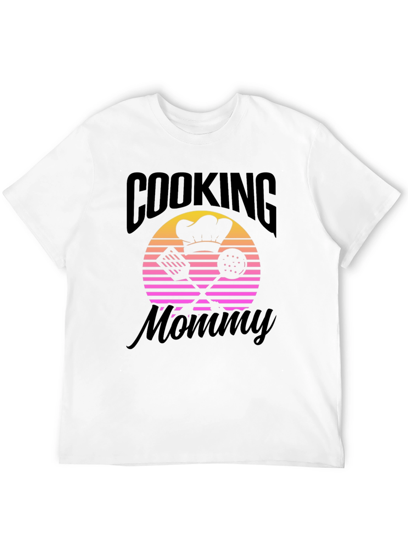 Cooking Mommy Retro Sunset Graphic Tee