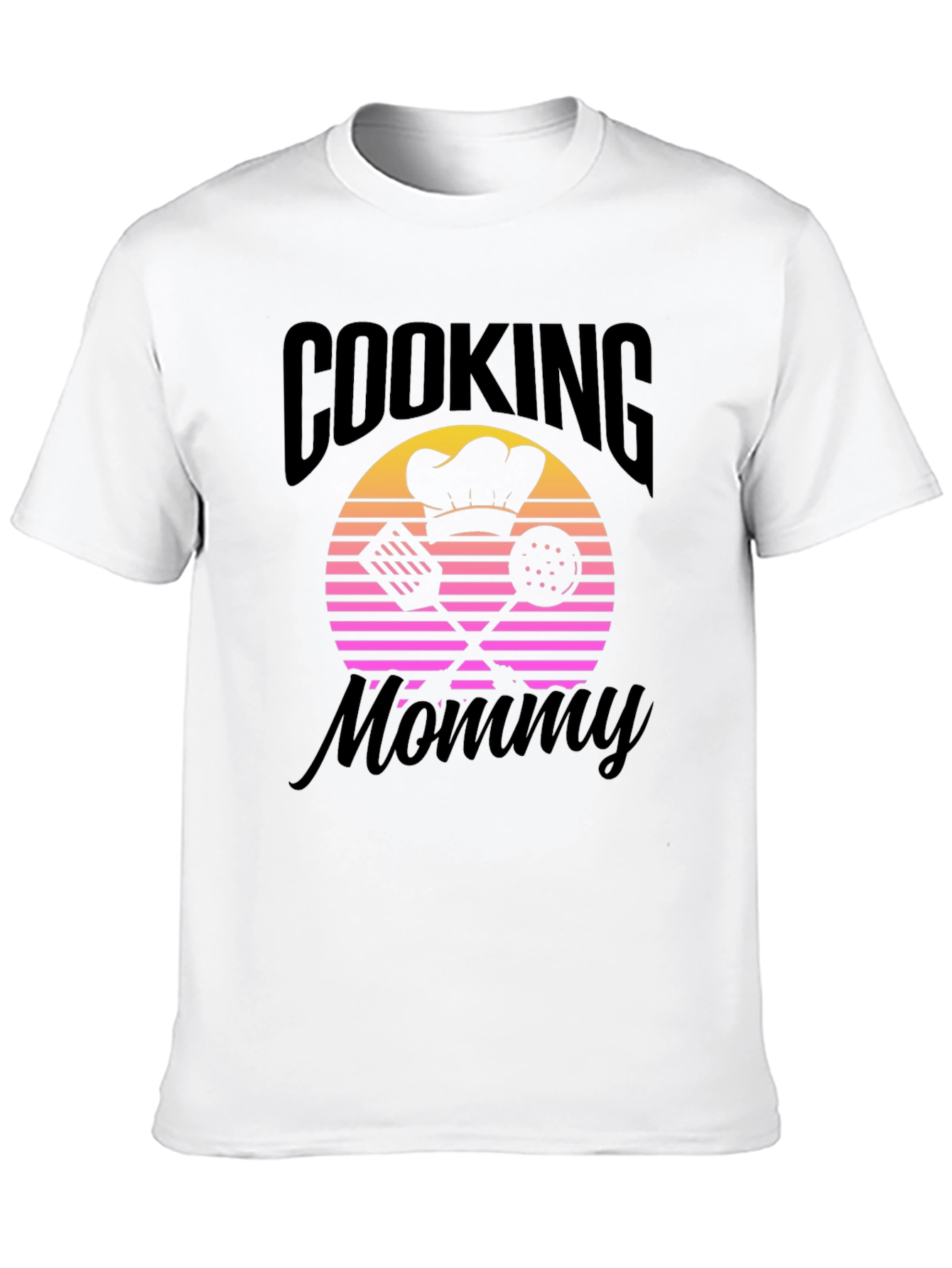 Cooking Mommy Retro Sunset Graphic Tee