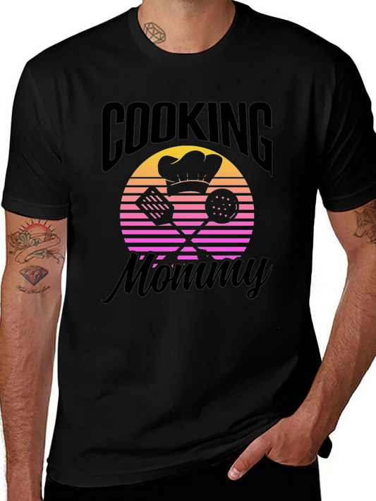 Cooking Mommy Retro Sunset Graphic Tee