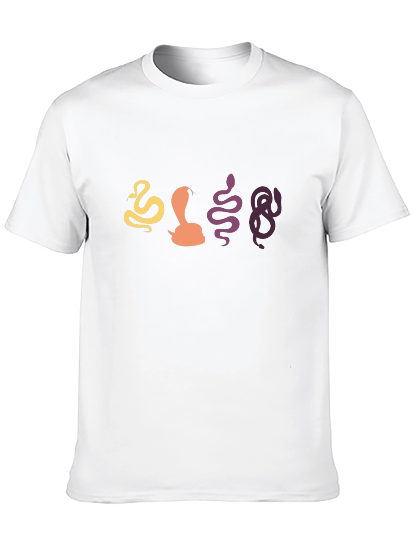 Snakes Graphic Tee - Black