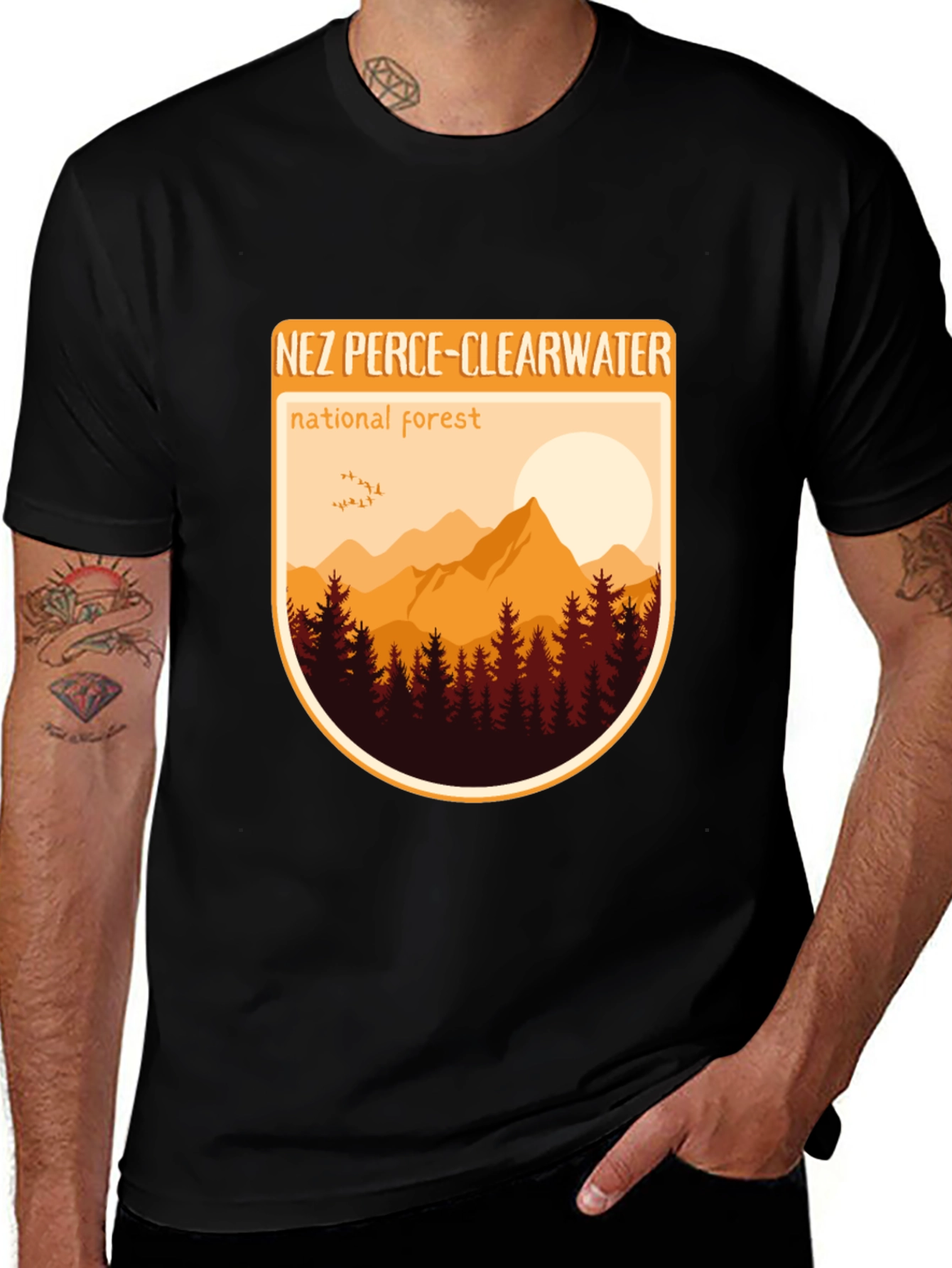 Nez Perce-Clearwater National Forest Graphic Tee