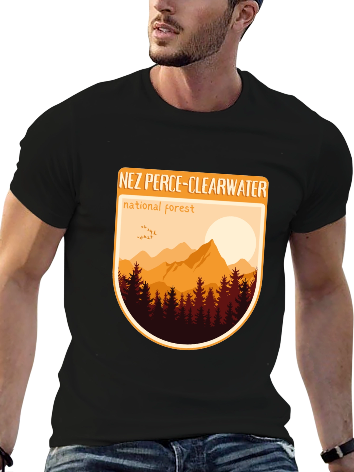 Nez Perce-Clearwater National Forest Graphic Tee