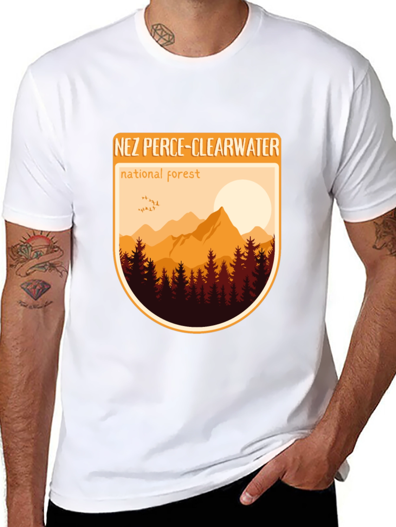 Nez Perce-Clearwater National Forest Graphic Tee