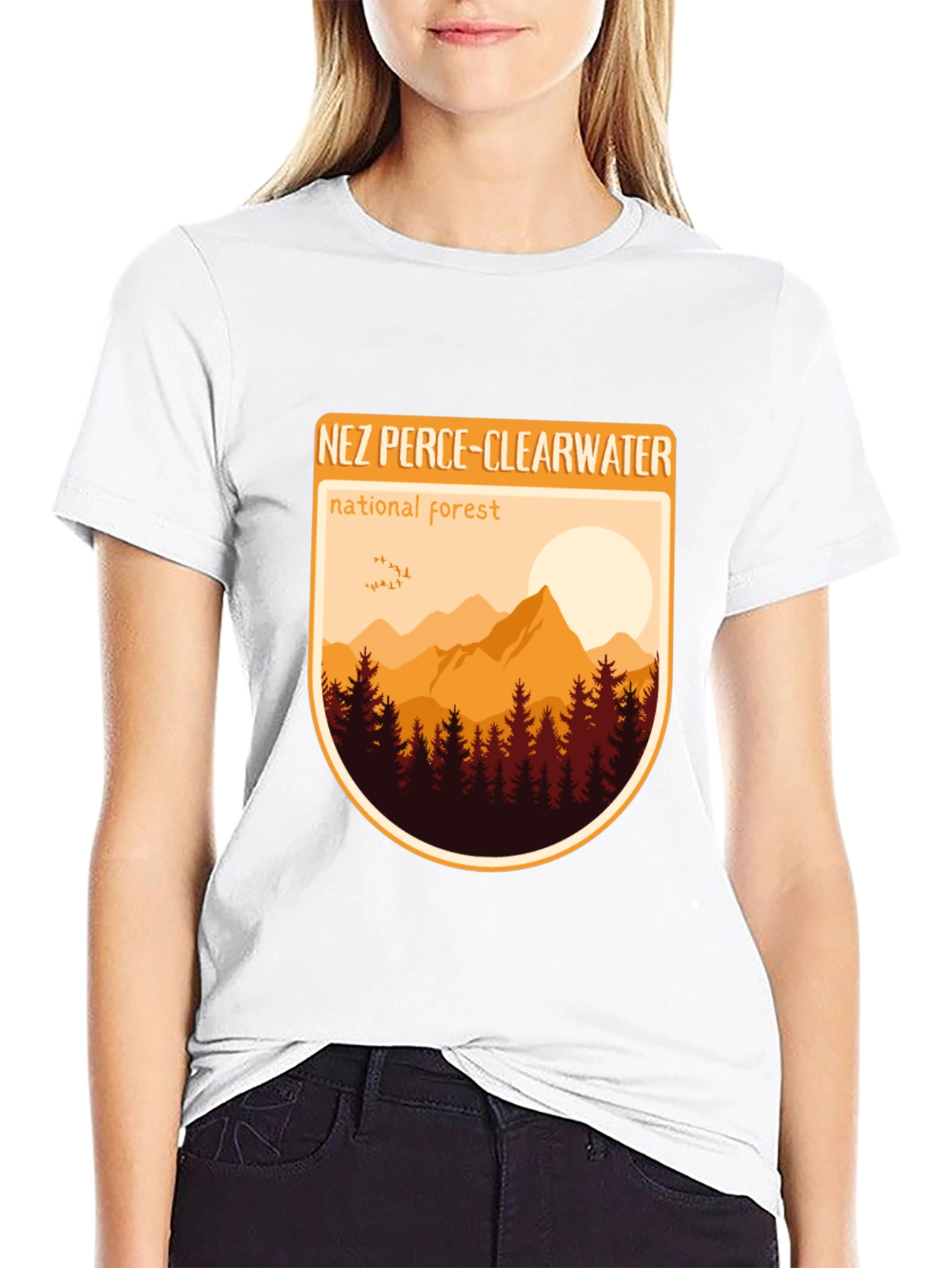 Nez Perce-Clearwater National Forest Graphic Tee